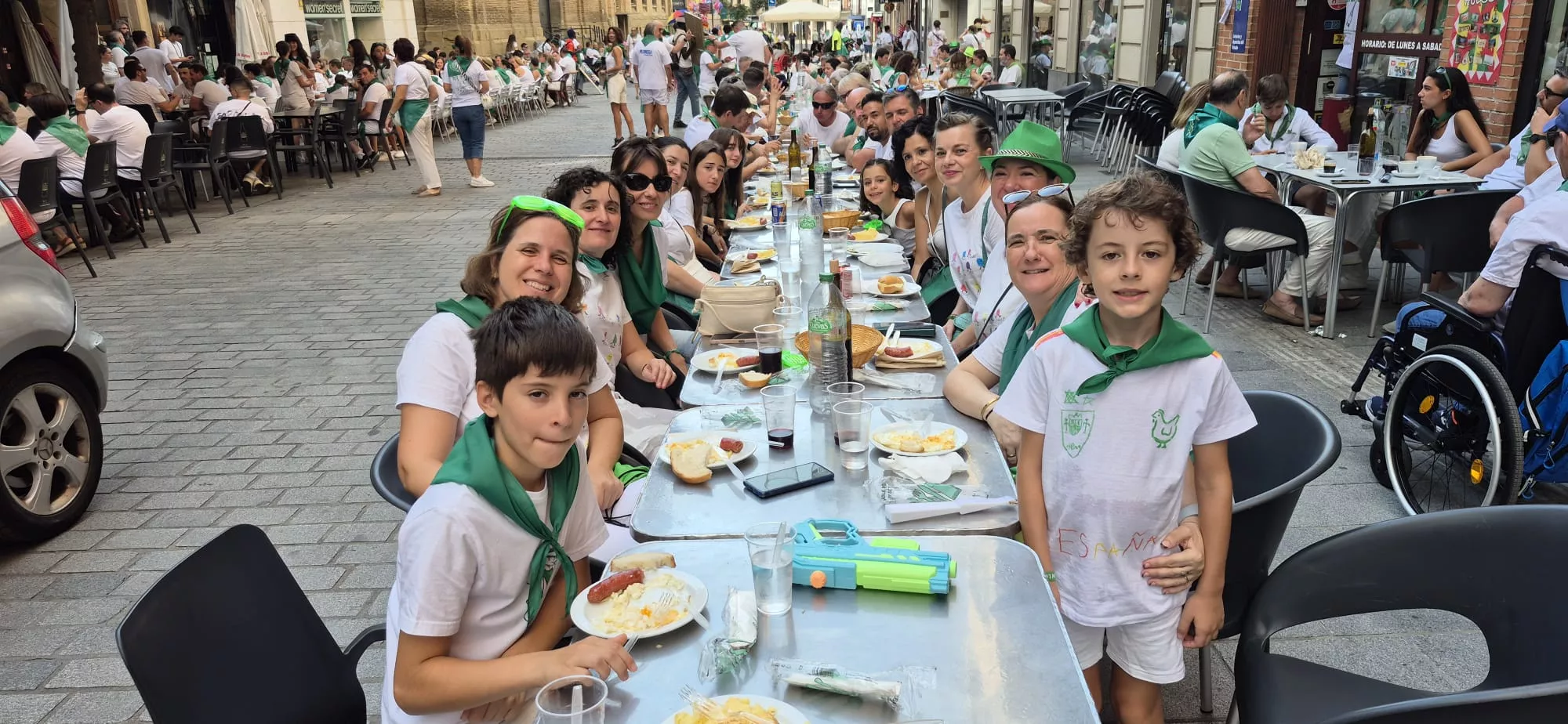 Almuerzo de San Lorenzo. Foto Myriam Martínez