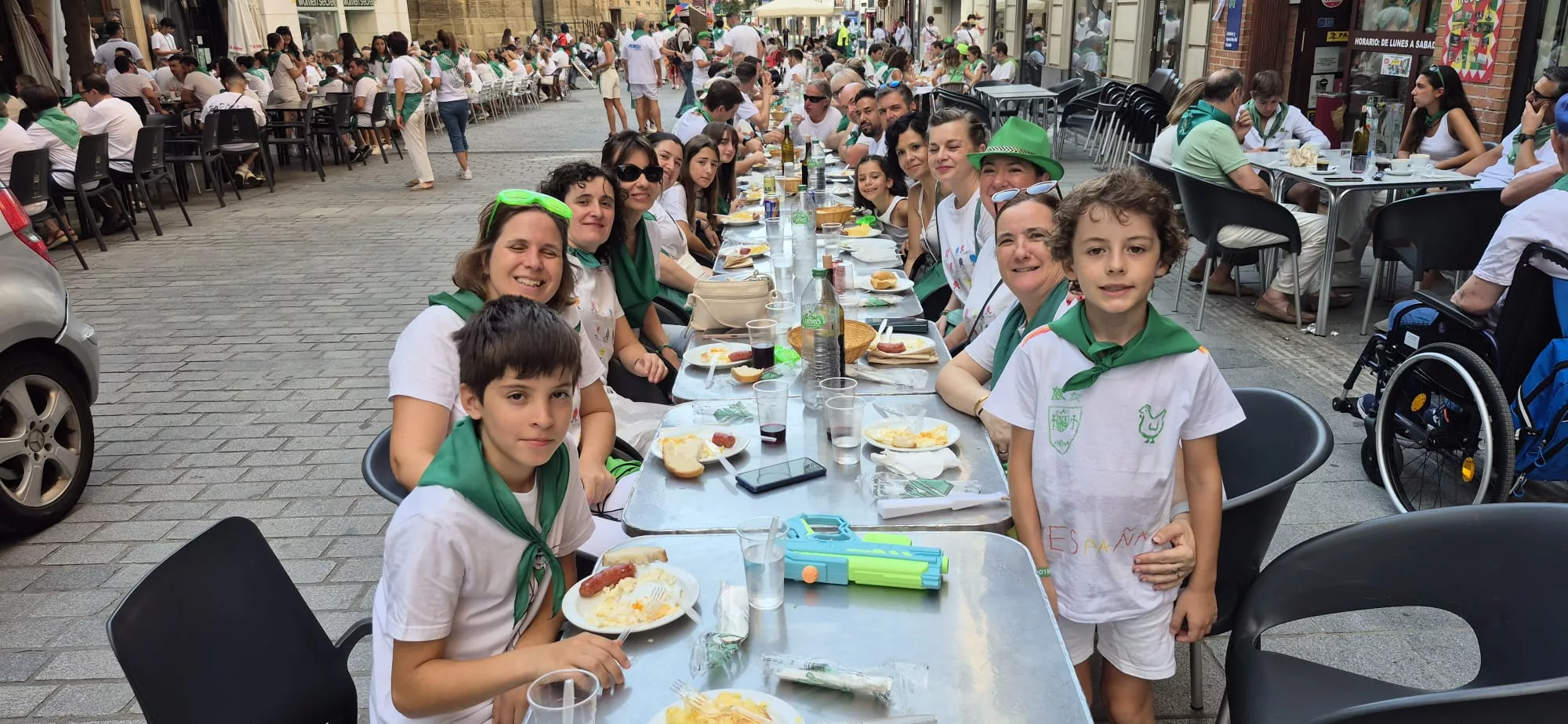 Almuerzo de San Lorenzo. Foto Myriam Martínez