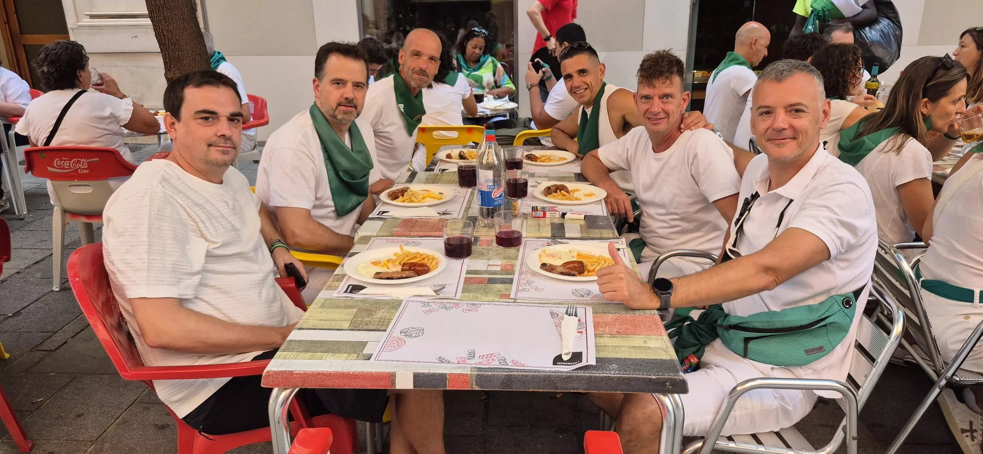 Almuerzo de San Lorenzo. Foto Myriam Martínez