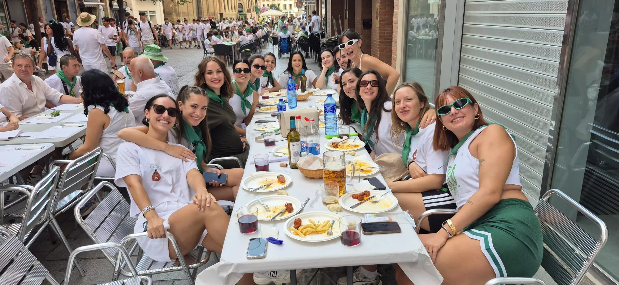 Almuerzo de San Lorenzo. Foto Myriam Martínez