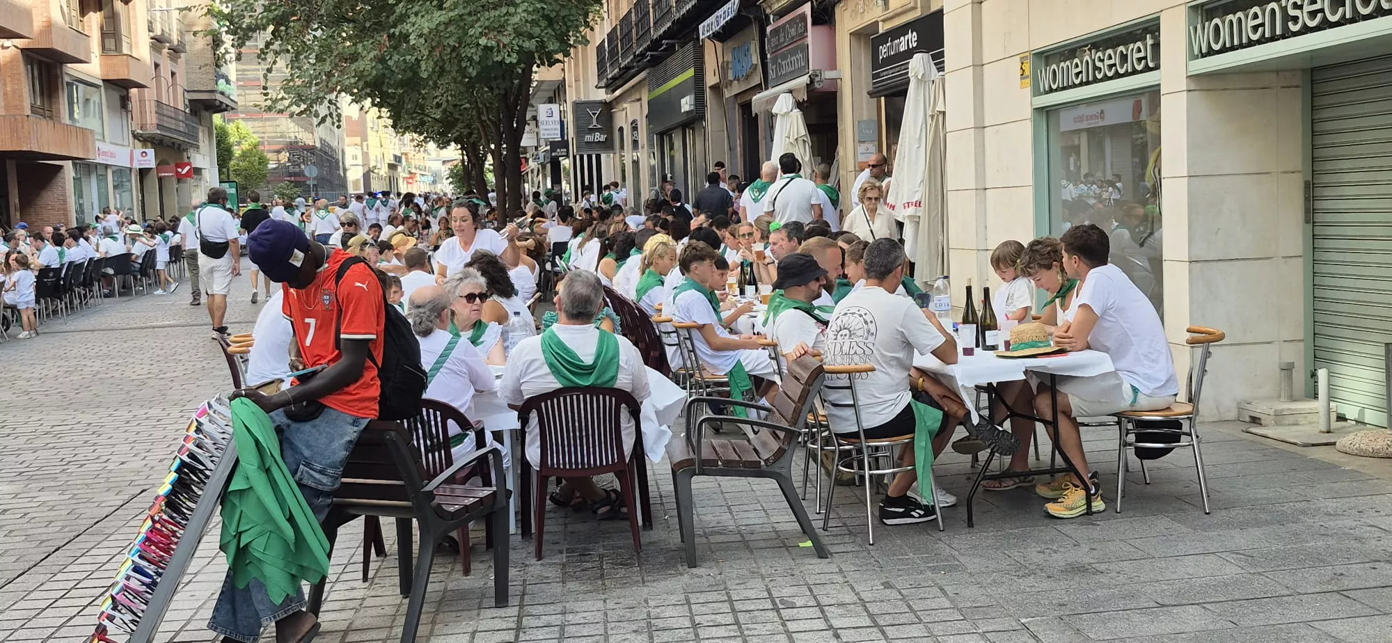 Almuerzo de San Lorenzo. Foto Myriam Martínez