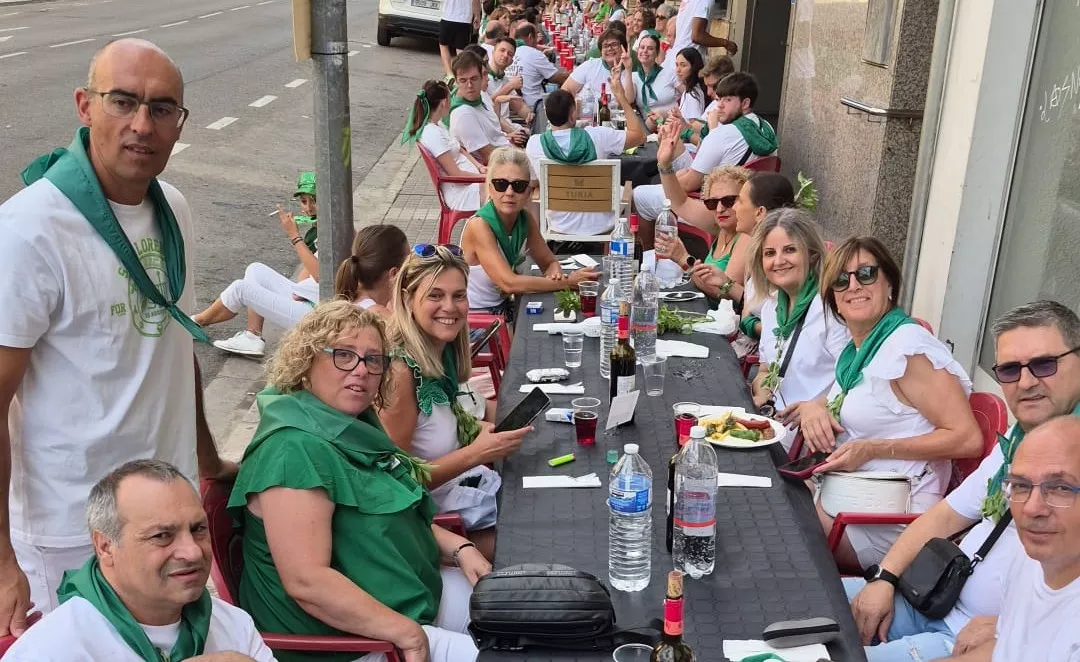 Almuerzo de San Lorenzo. Foto Adri Mora
