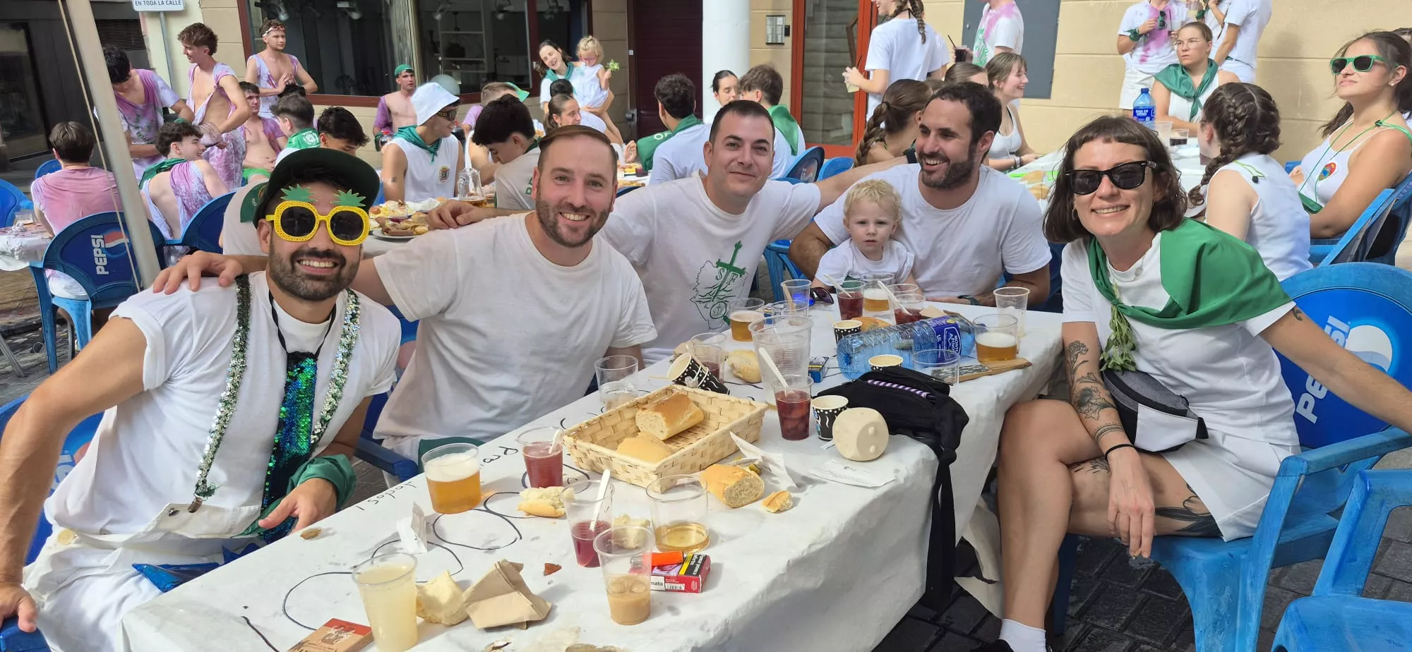 Almuerzo de San Lorenzo. Foto Myriam Martínez