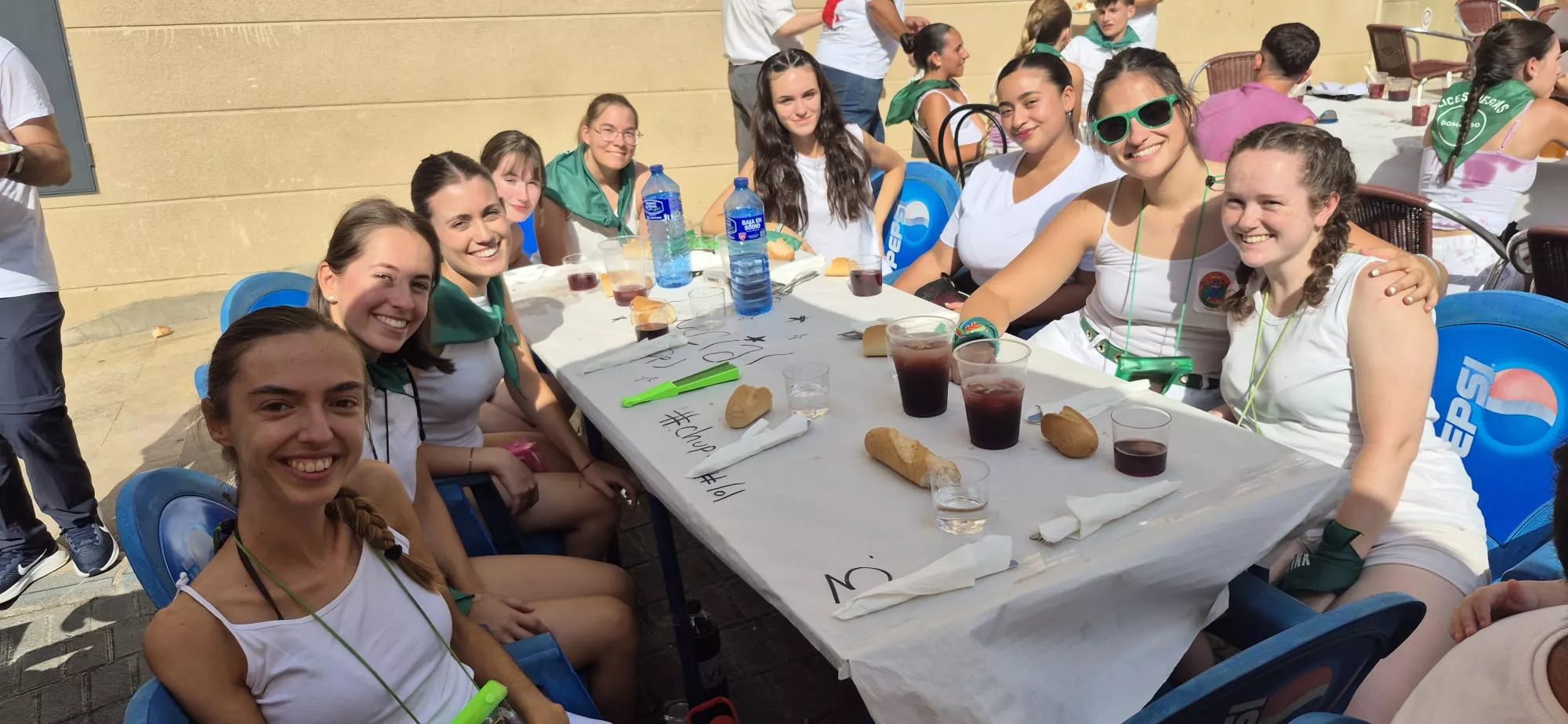 Almuerzo de San Lorenzo. Foto Myriam Martínez