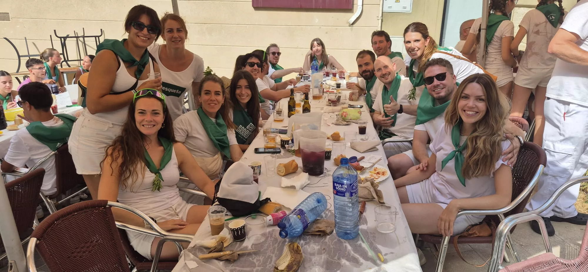 Almuerzo de San Lorenzo. Foto Myriam Martínez