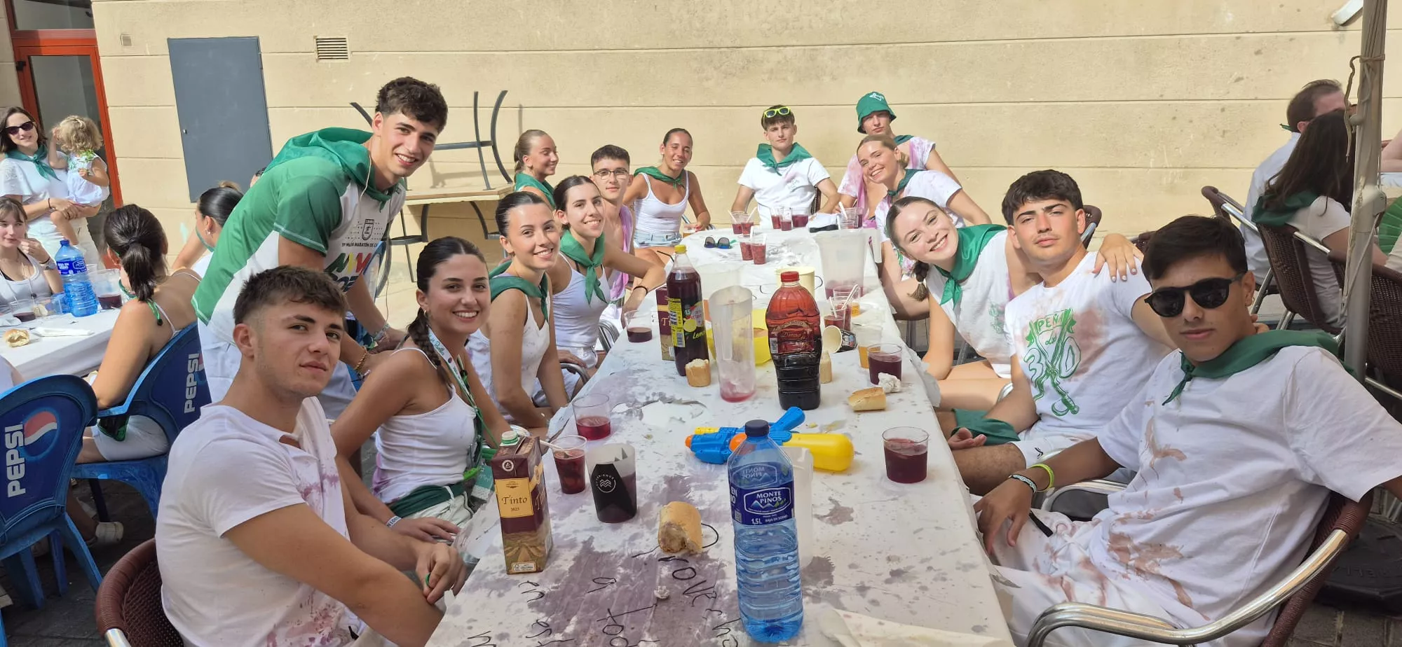 Almuerzo de San Lorenzo. Foto Myriam Martínez