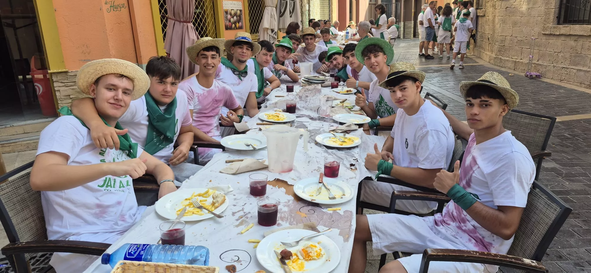 Almuerzo de San Lorenzo. Foto Myriam Martínez