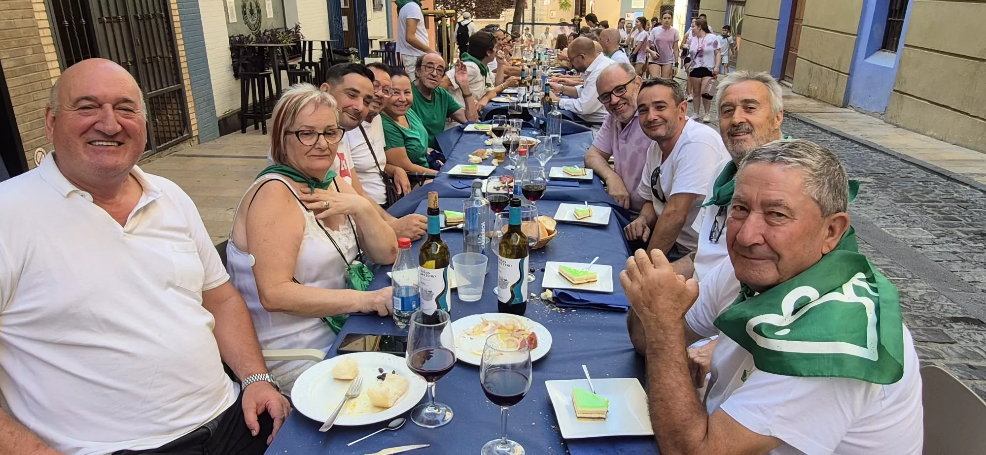 Almuerzo de San Lorenzo. Foto Myriam Martínez