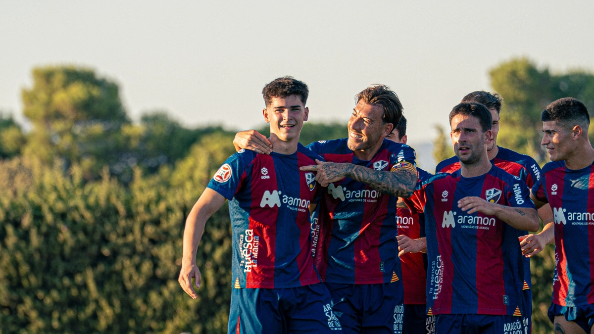 Pablo Osán, el alumno aventajado de la SD Huesca