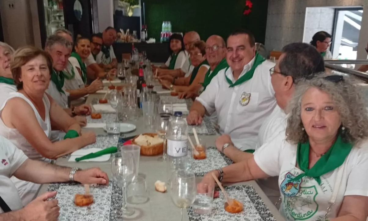 Almuerzo de San Lorenzo. 