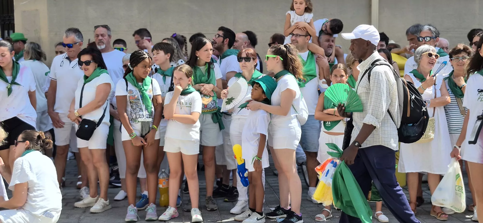 Cabalgata del 9 de agosto. Foto Myriam Martínez