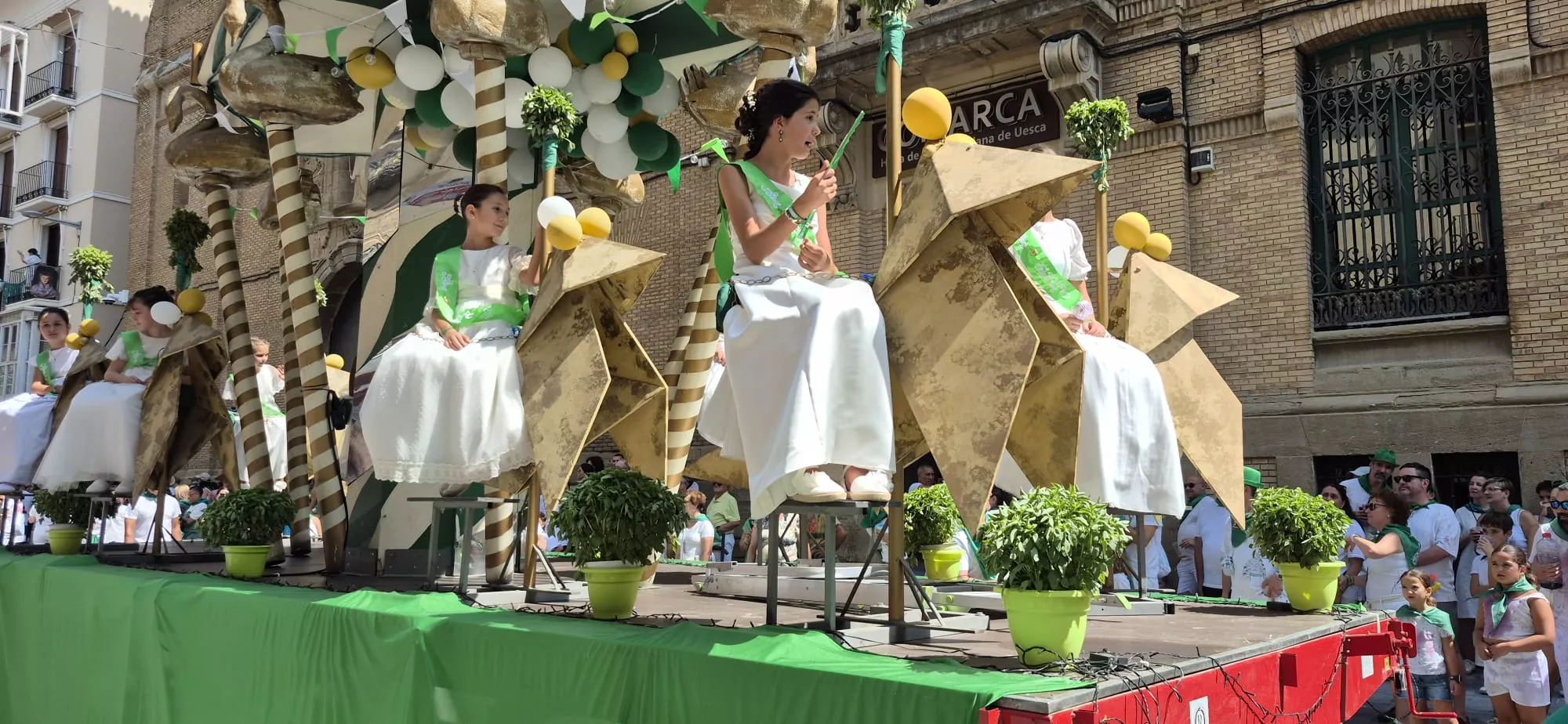 Cabalgata del 9 de agosto. Foto Myriam Martínez