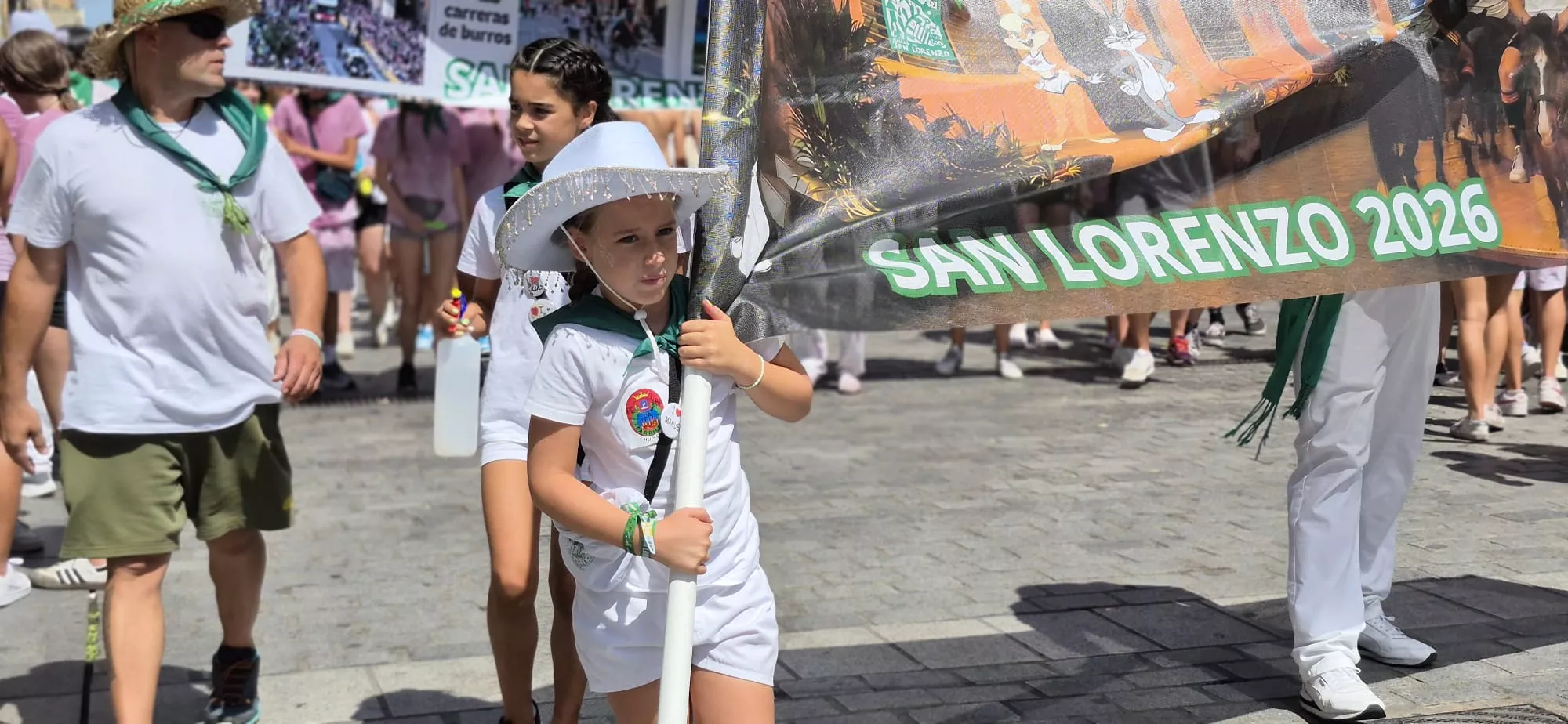 Cabalgata del 9 de agosto. Foto Myriam Martínez