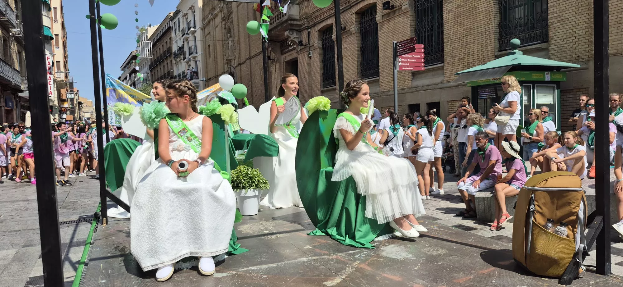 Cabalgata del 9 de agosto. Foto Myriam Martínez