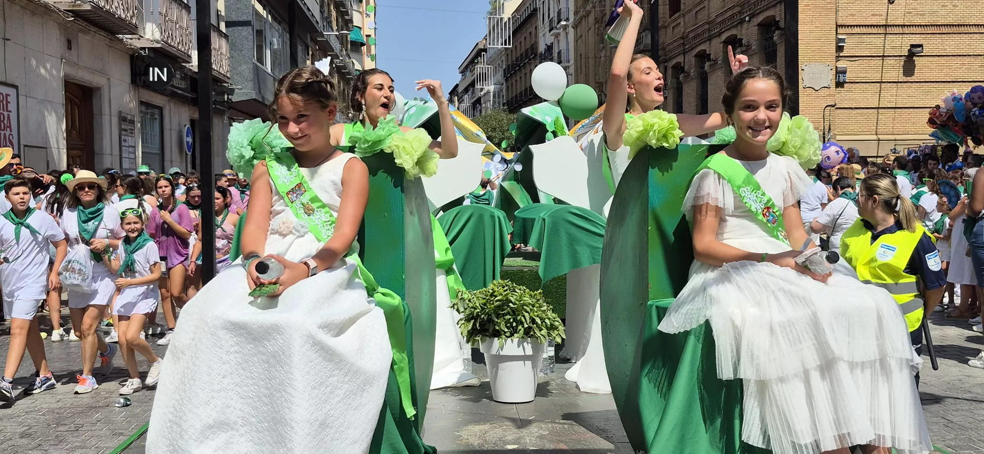 Cabalgata del 9 de agosto. Foto Myriam Martínez