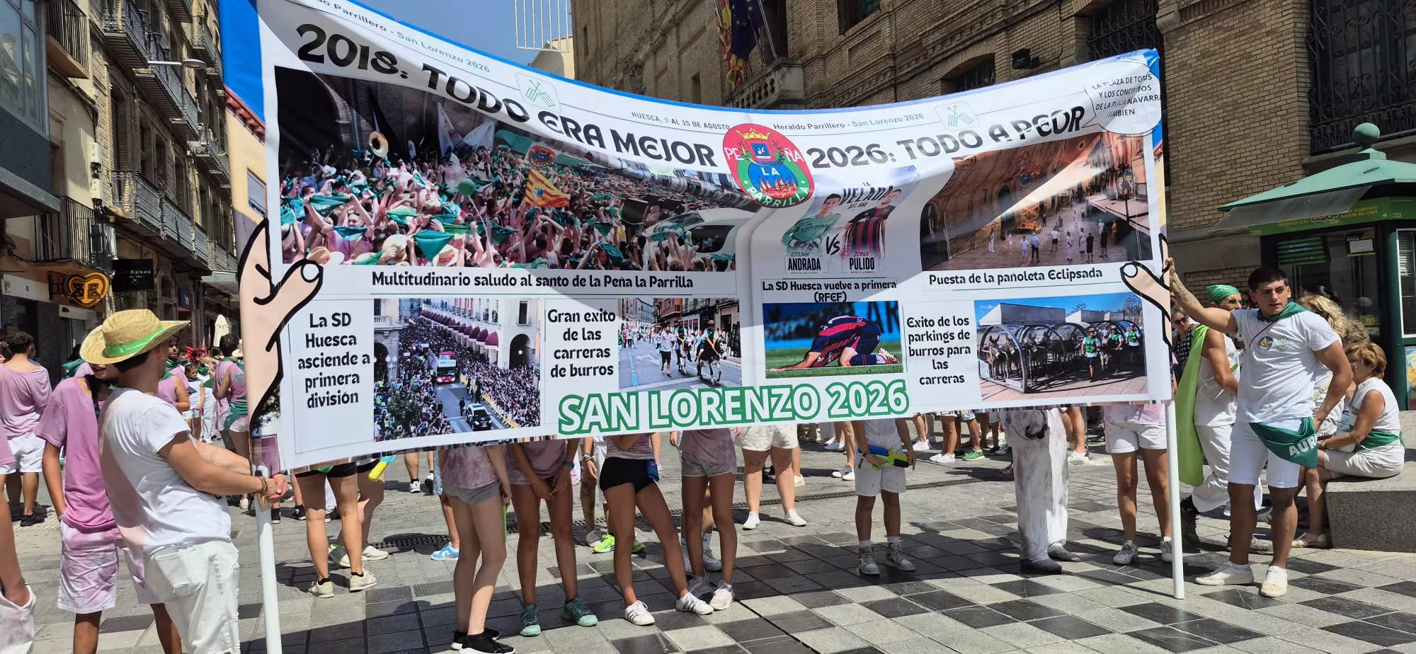 Cabalgata del 9 de agosto. Foto Myriam Martínez