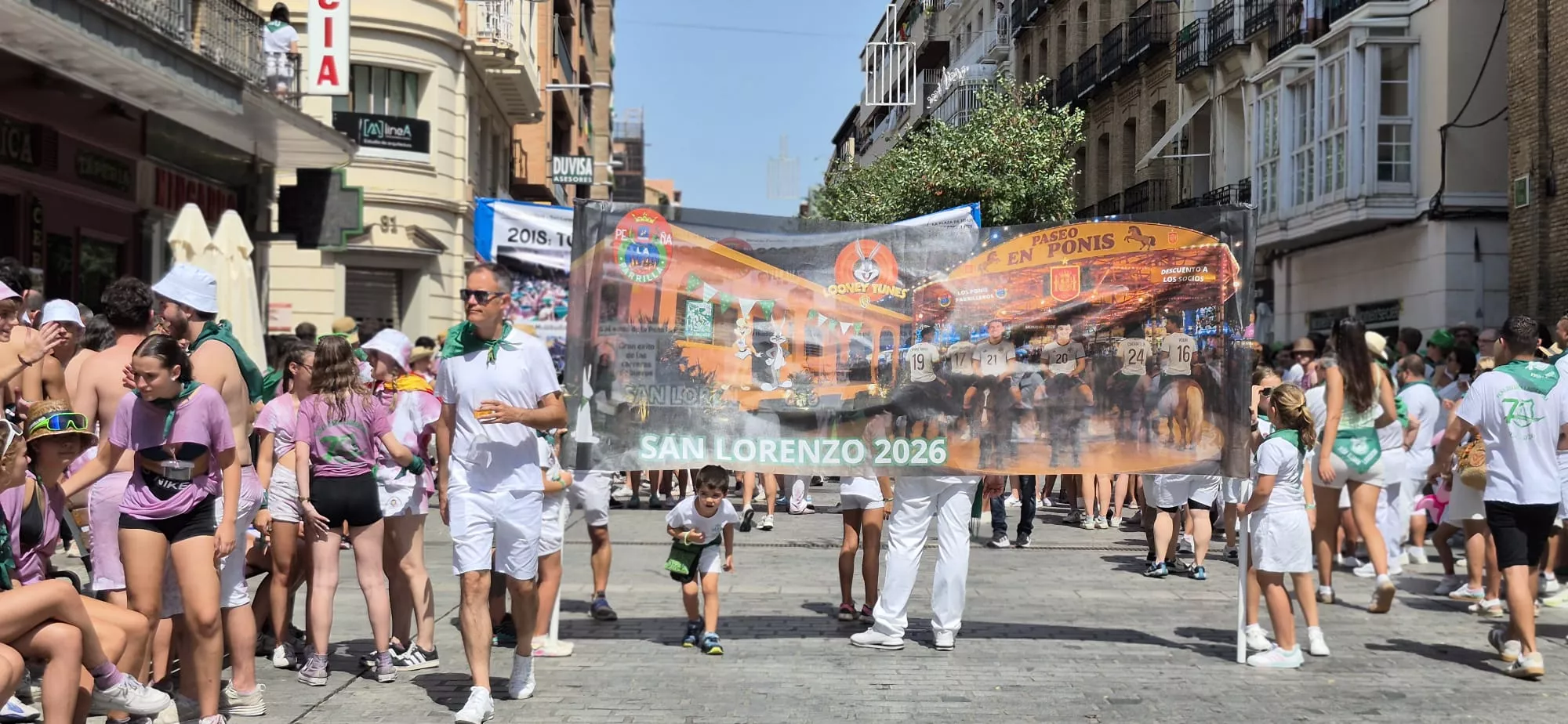 Cabalgata del 9 de agosto. Foto Myriam Martínez