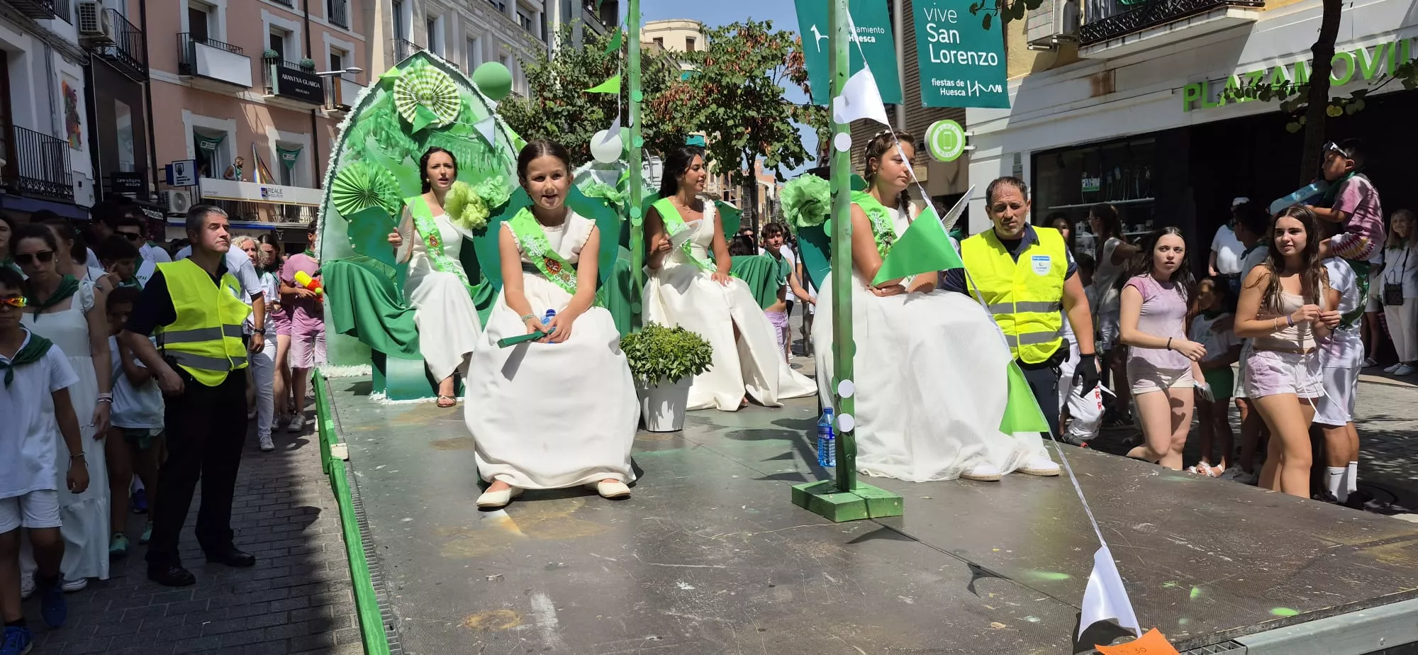 Cabalgata del 9 de agosto. Foto Myriam Martínez