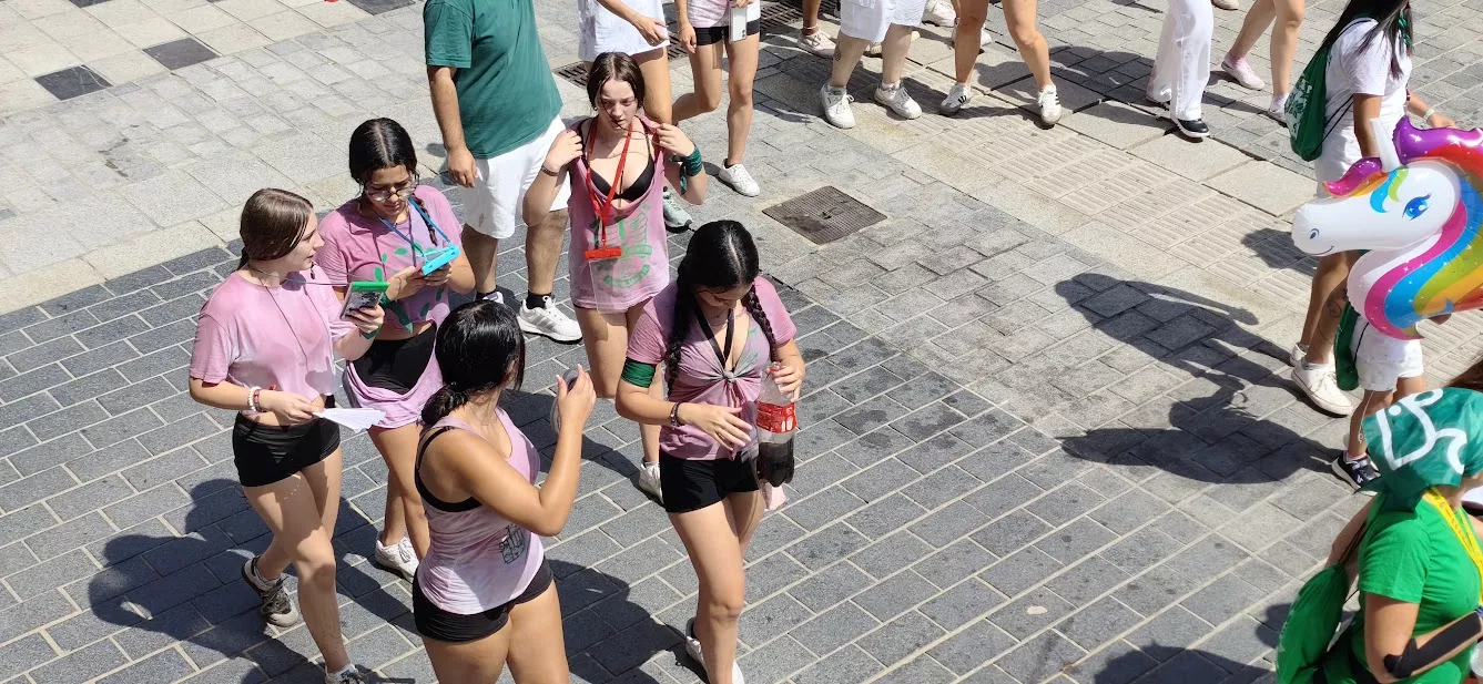 Cabalgata del 9 de agosto. 