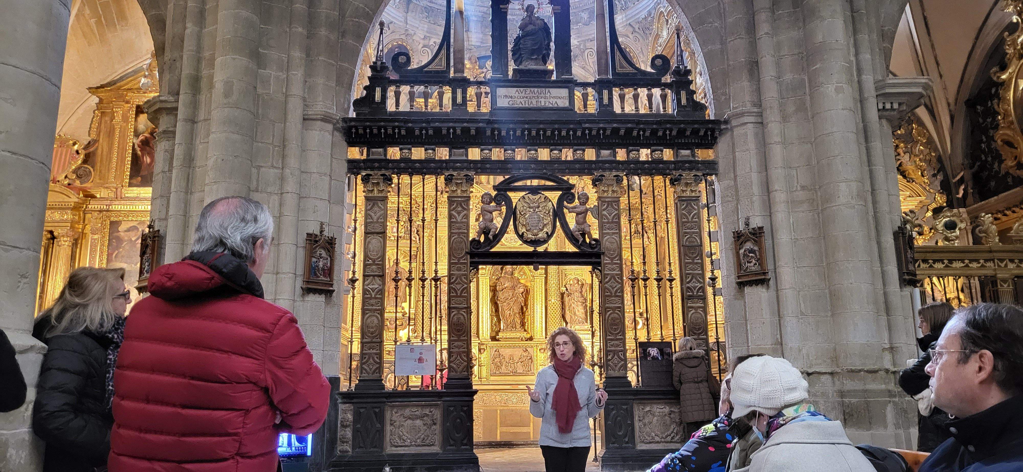 Asoleo en la capital de San Joaquín de la Catedral de Huesca. Foto: Mercedes Manterola