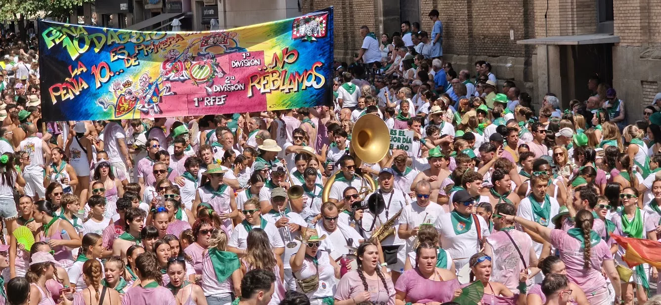 Cabalgata del 9 de agosto. 