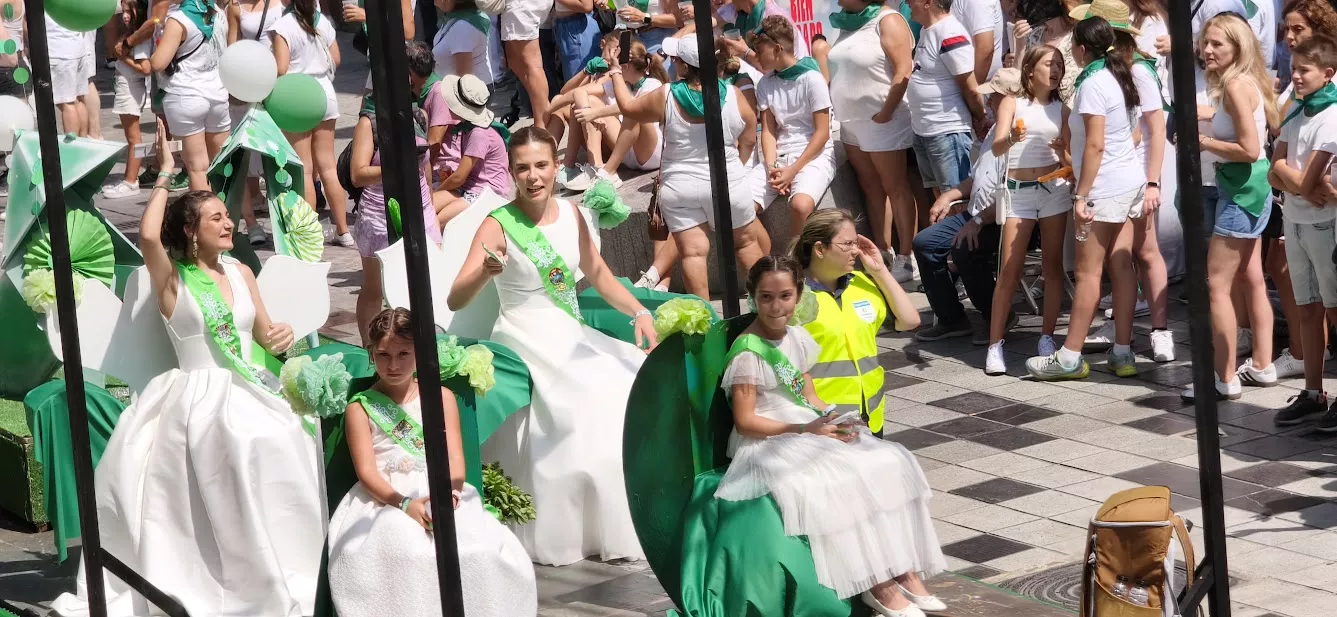 Cabalgata del 9 de agosto. 