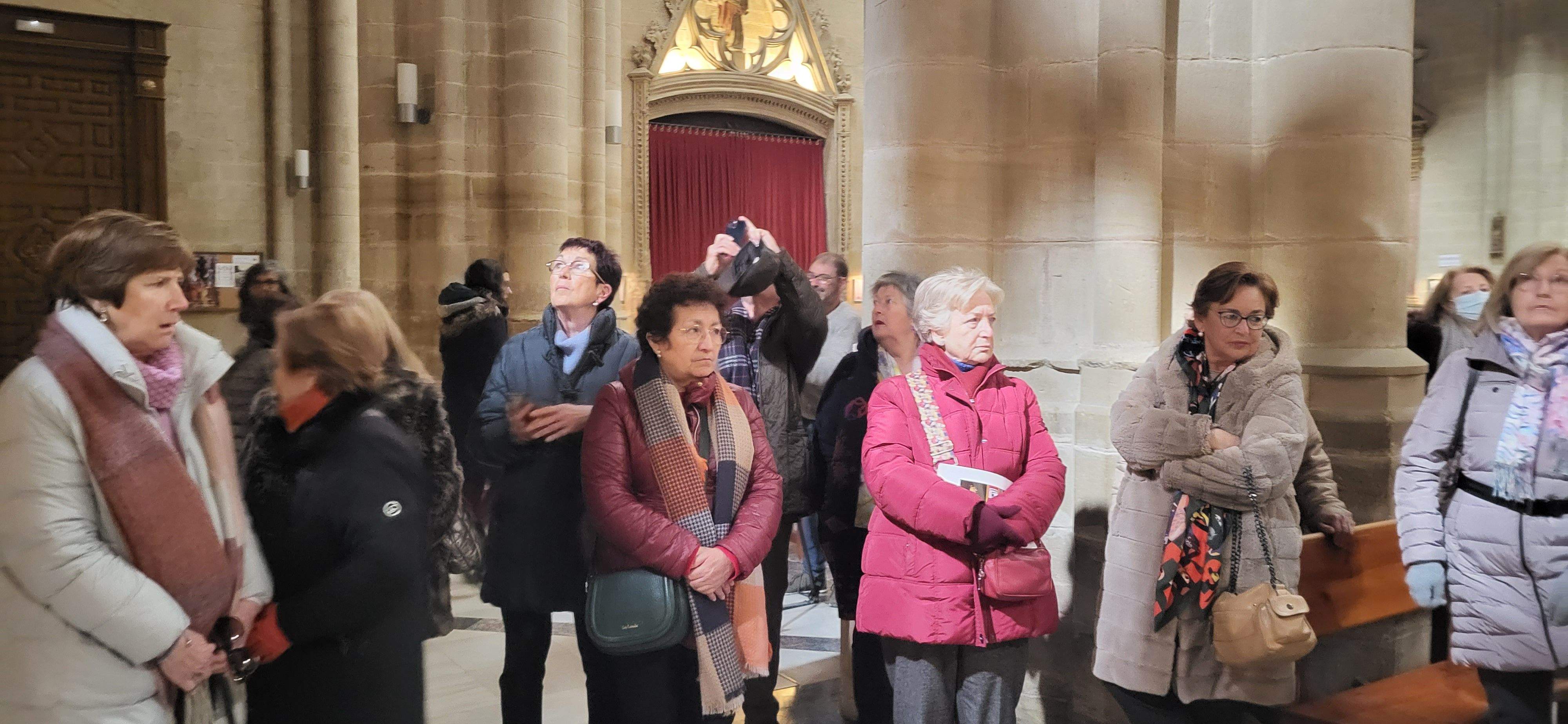 Asoleo en la capital de San Joaquín de la Catedral de Huesca. Foto: Mercedes Manterola