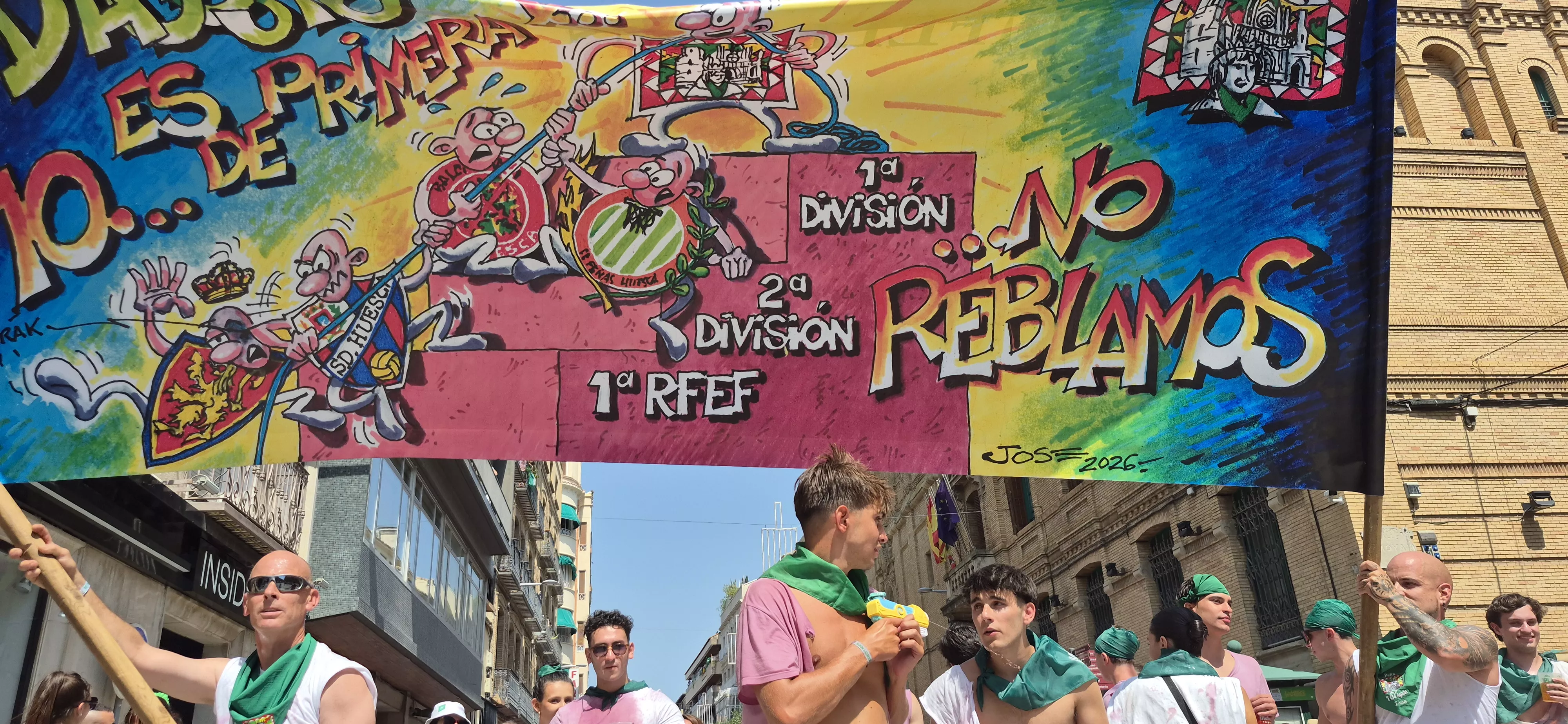 Cabalgata del 9 de agosto. Foto Myriam Martínez