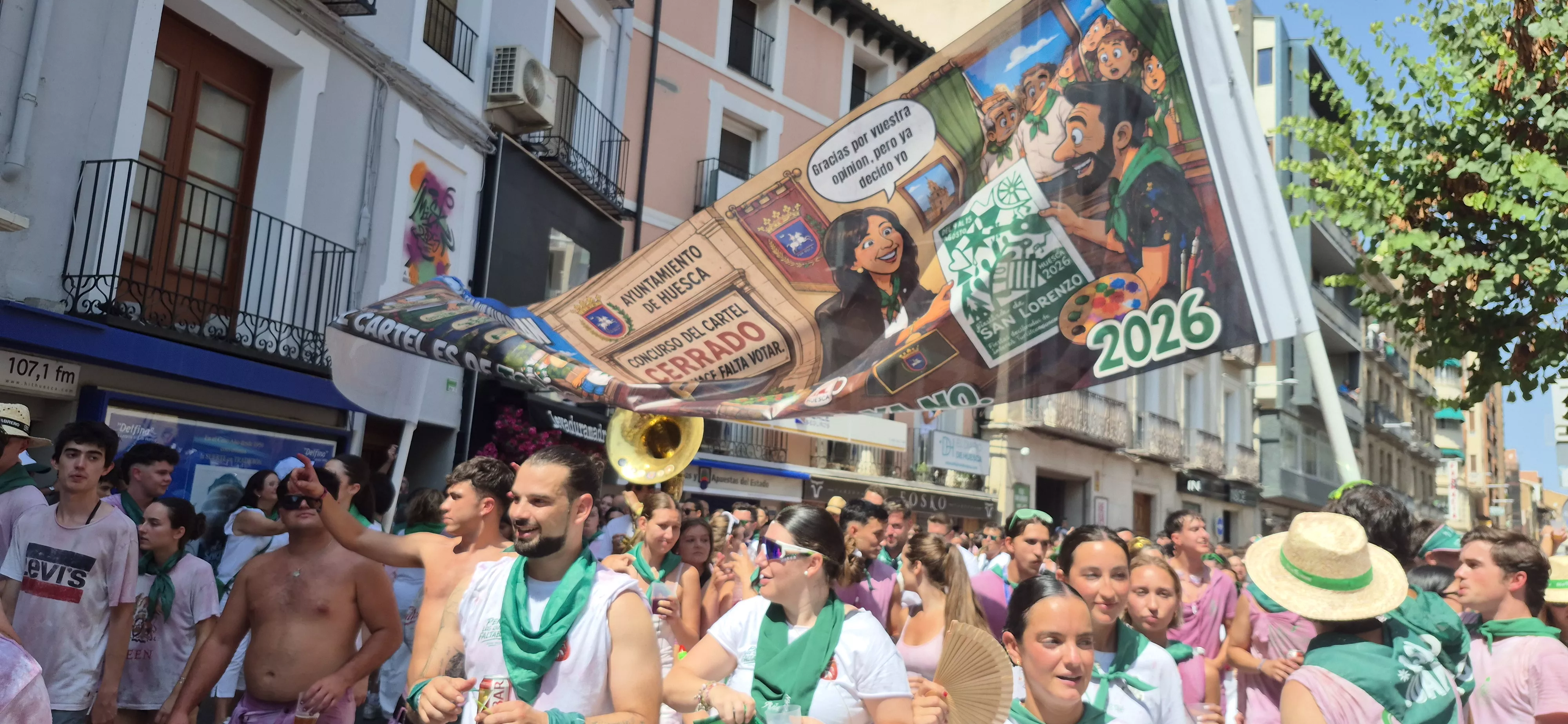 Cabalgata del 9 de agosto. Foto Myriam Martínez