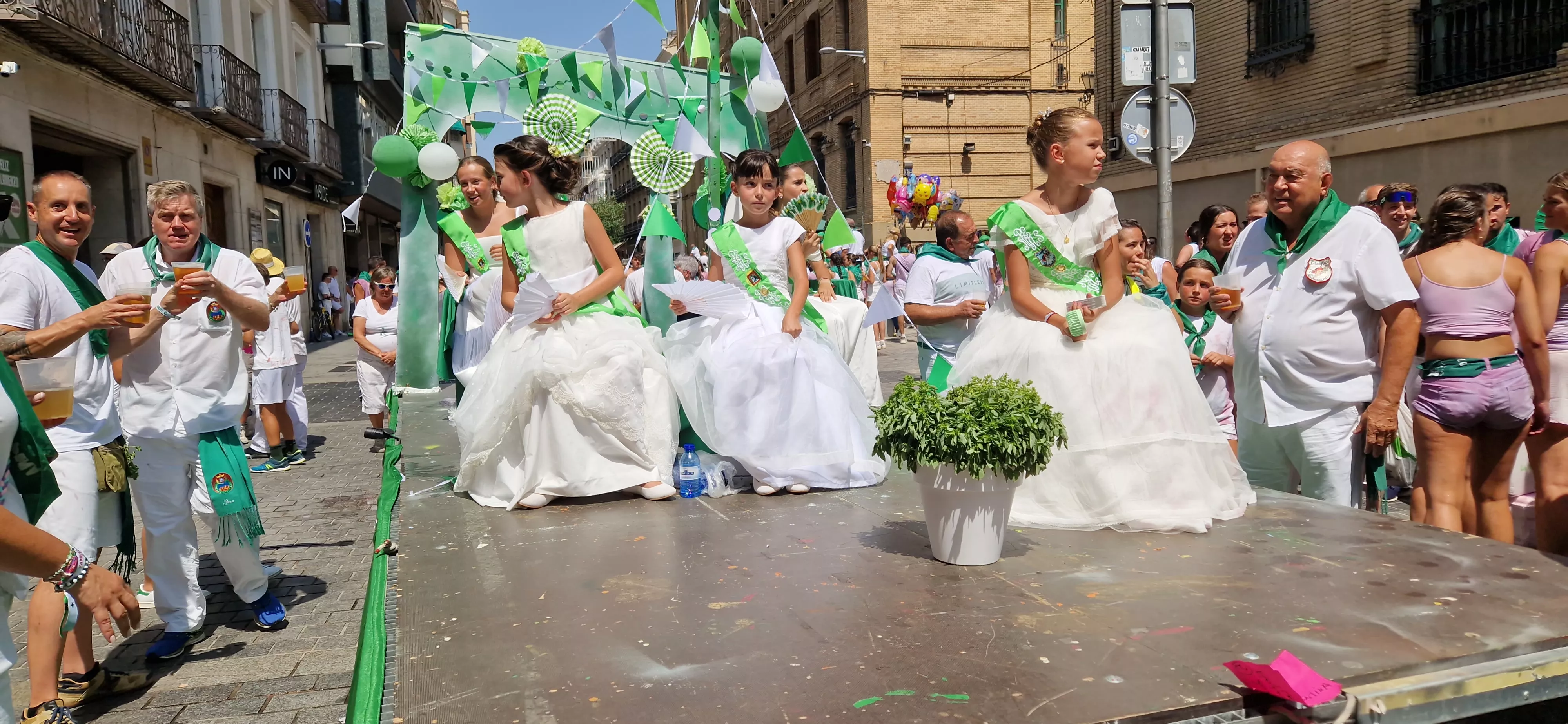 Cabalgata del 9 de agosto. Foto Myriam Martínez