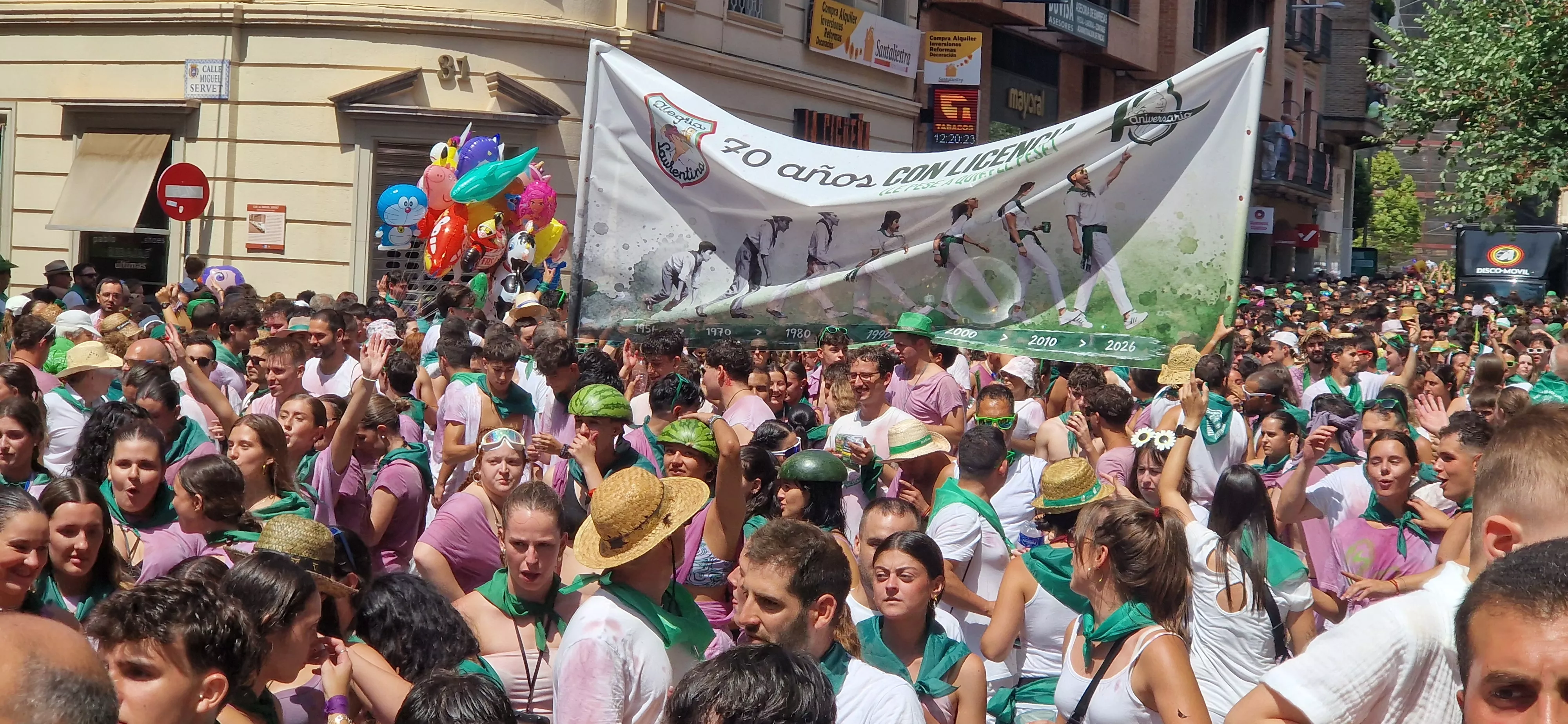 Cabalgata del 9 de agosto. Foto Myriam Martínez