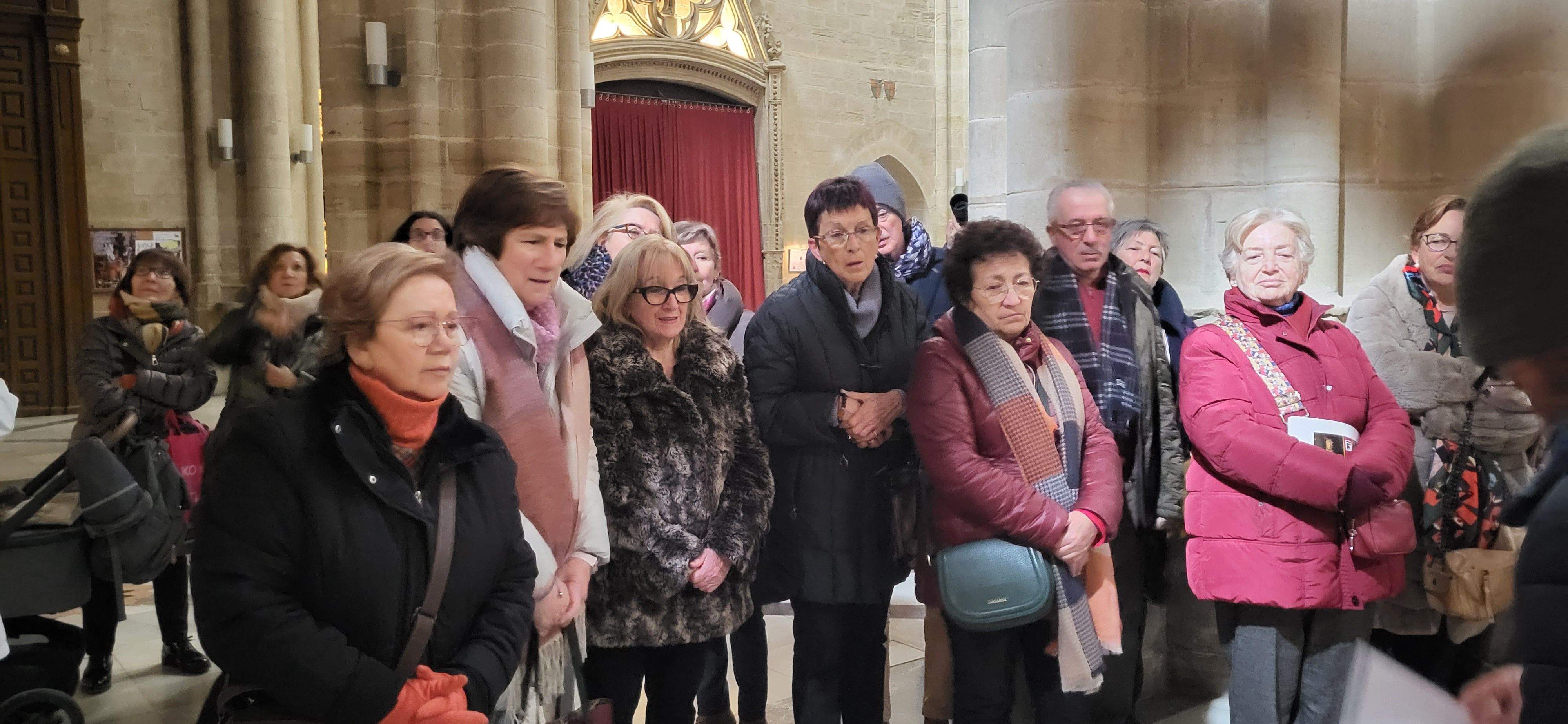 Asoleo en la capital de San Joaquín de la Catedral de Huesca. Foto: Mercedes Manterola