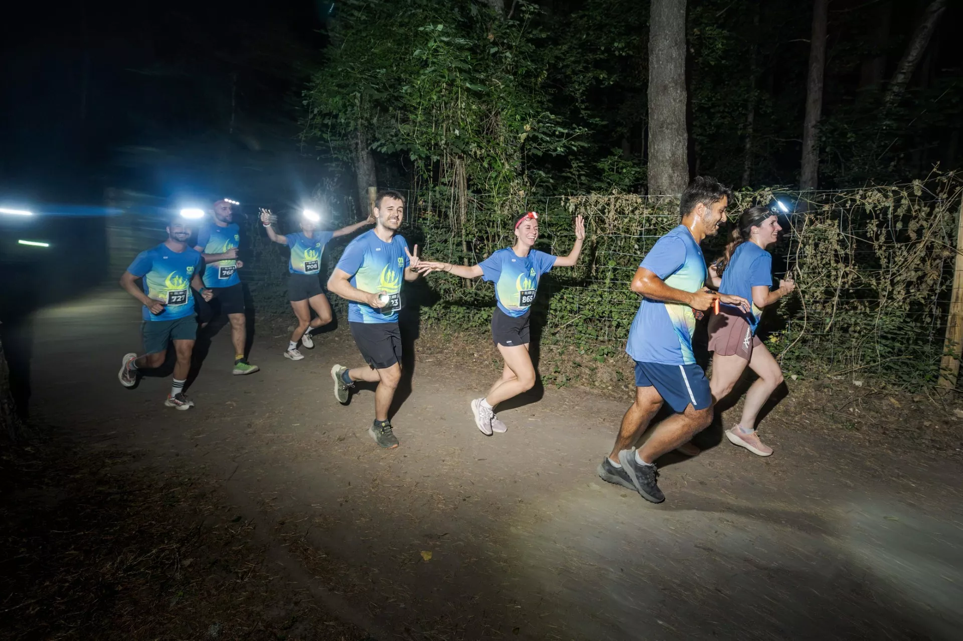 Carrera Full Moon de Villanúa. Foto: Turismo Villanúa / Yhabril Moro
