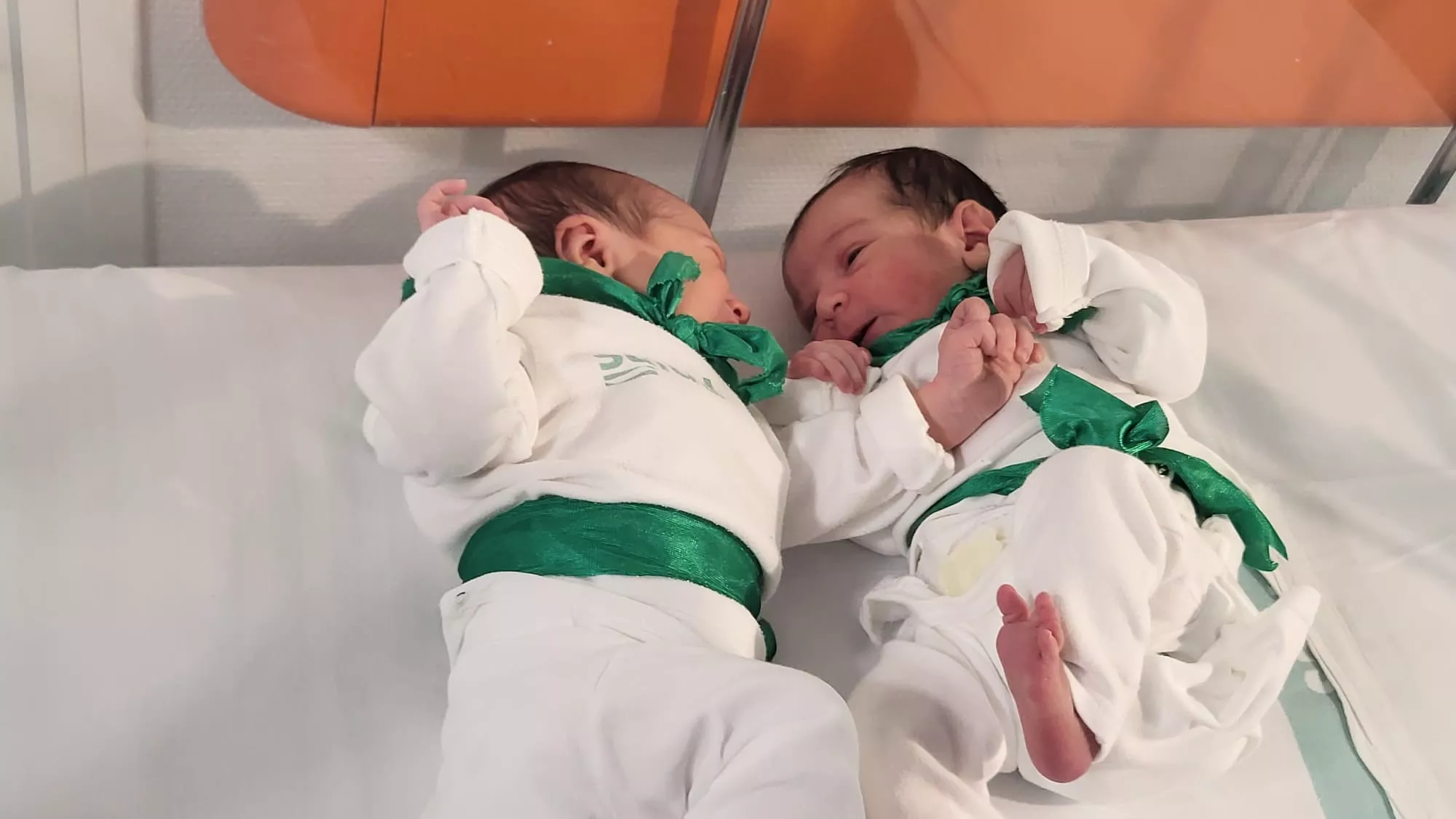 Mateo y Jesús, los dos de 2026 de la Peña del Chupetín en Huesca