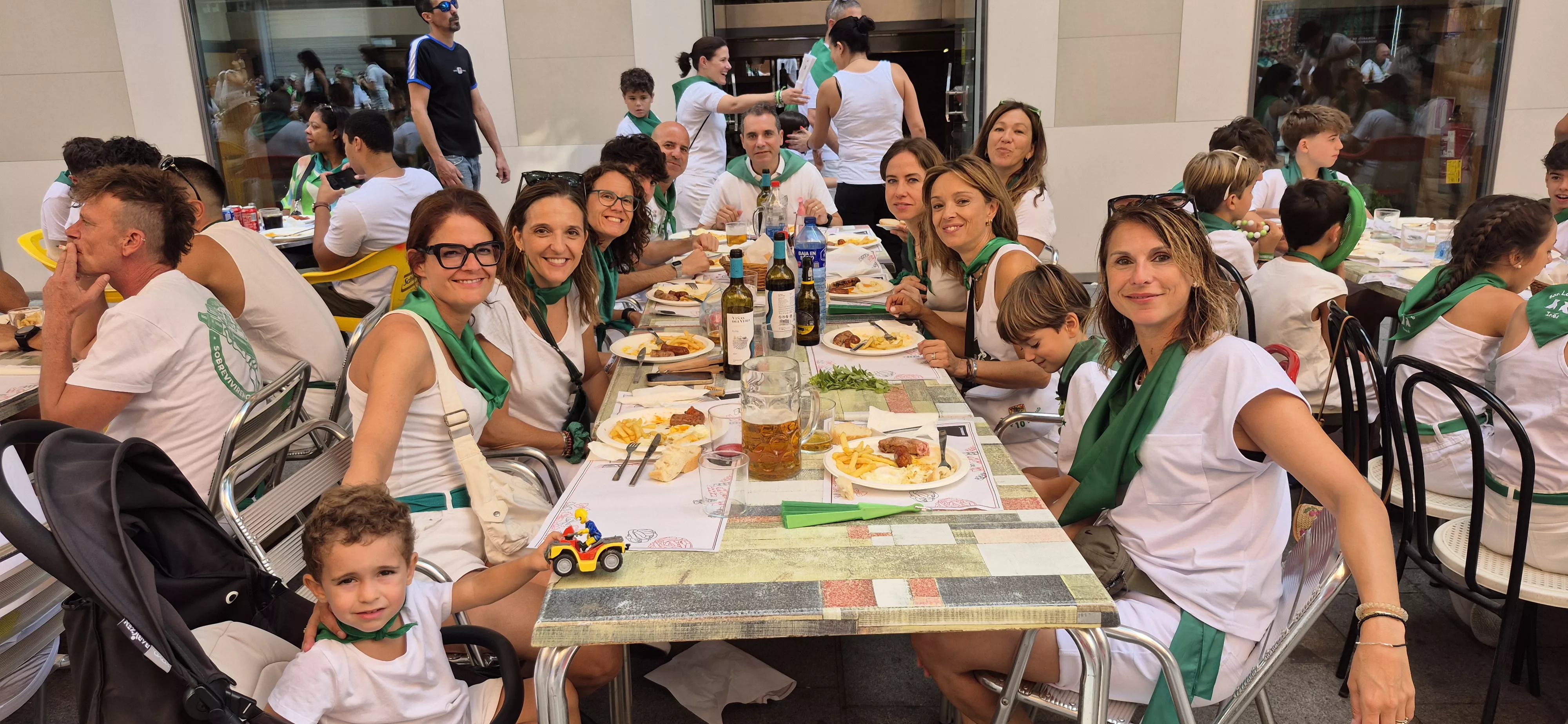 Almuerzo de San Lorenzo. Foto Myriam Martínez