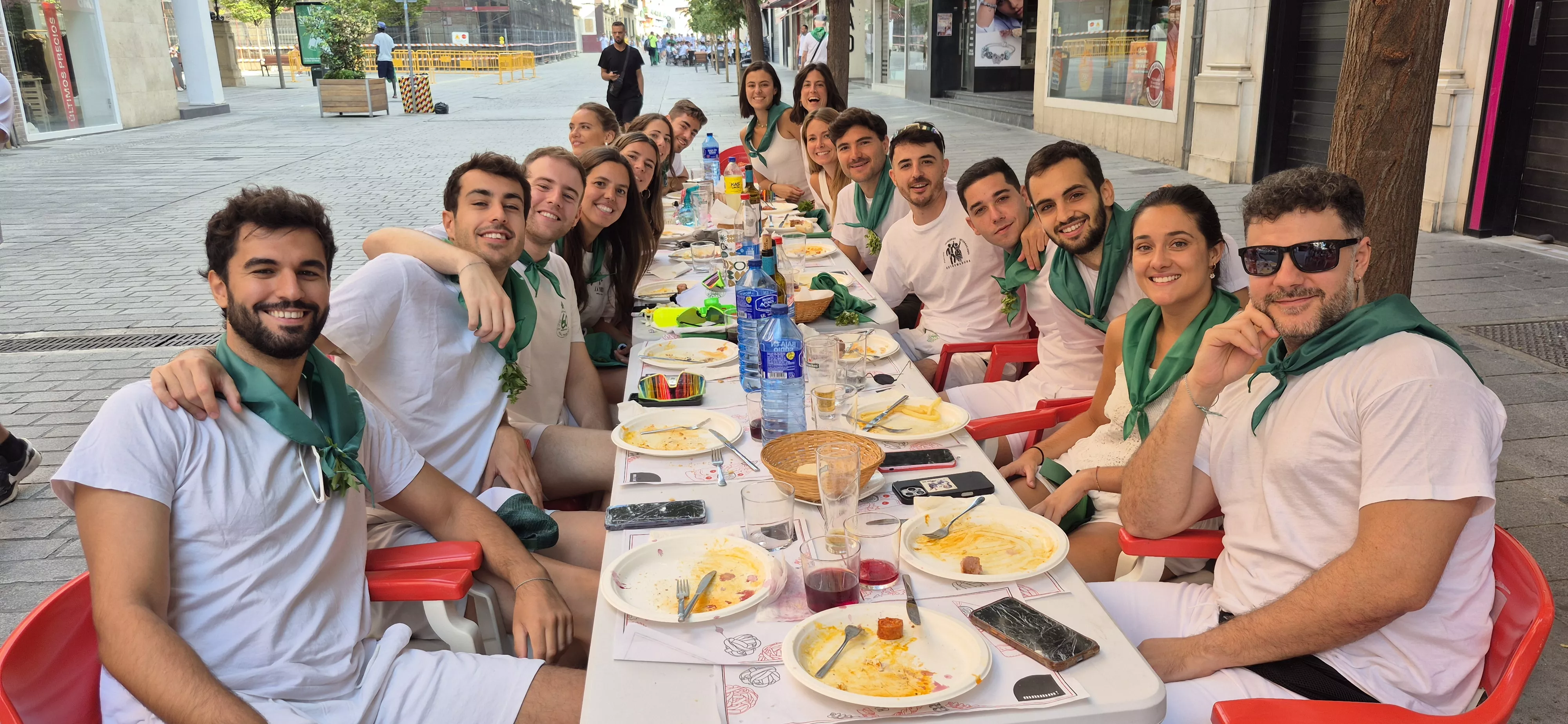 Almuerzo de San Lorenzo. Foto Myriam Martínez