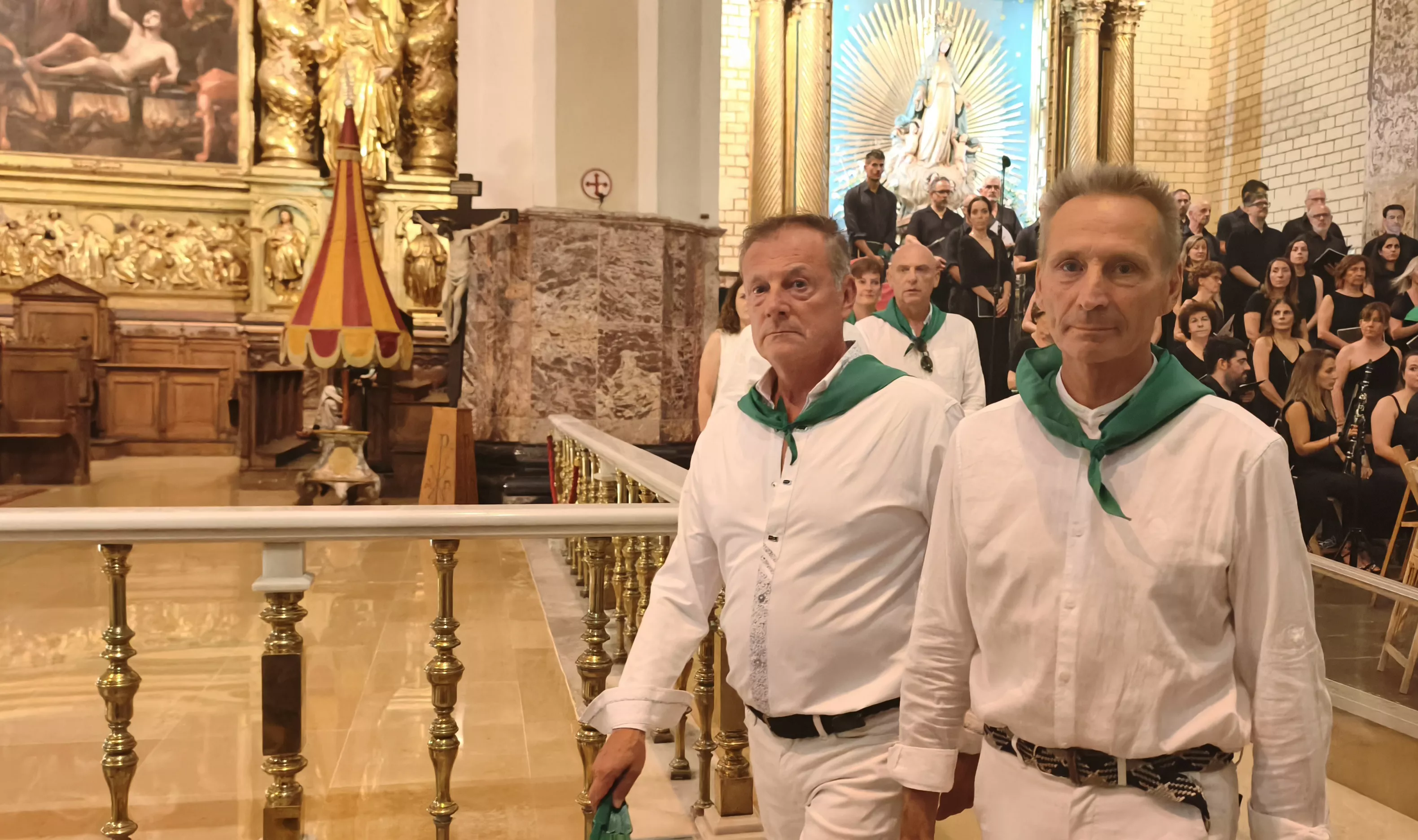Solemnes Completas en la Real y Parroquial Basílica de San Lorenzo. Foto María José Sampietro 