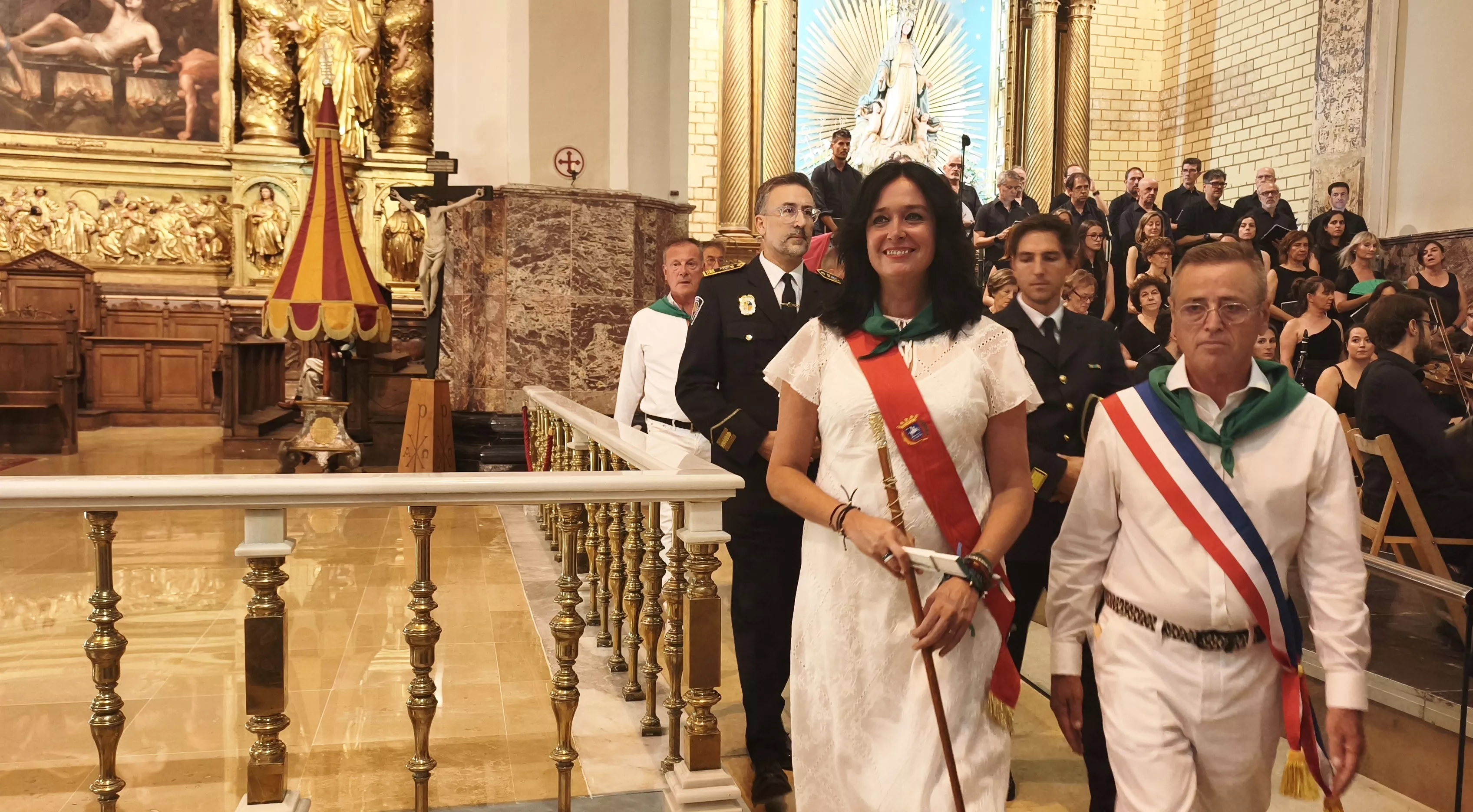 Solemnes Completas en la Real y Parroquial Basílica de San Lorenzo. Foto María José Sampietro 