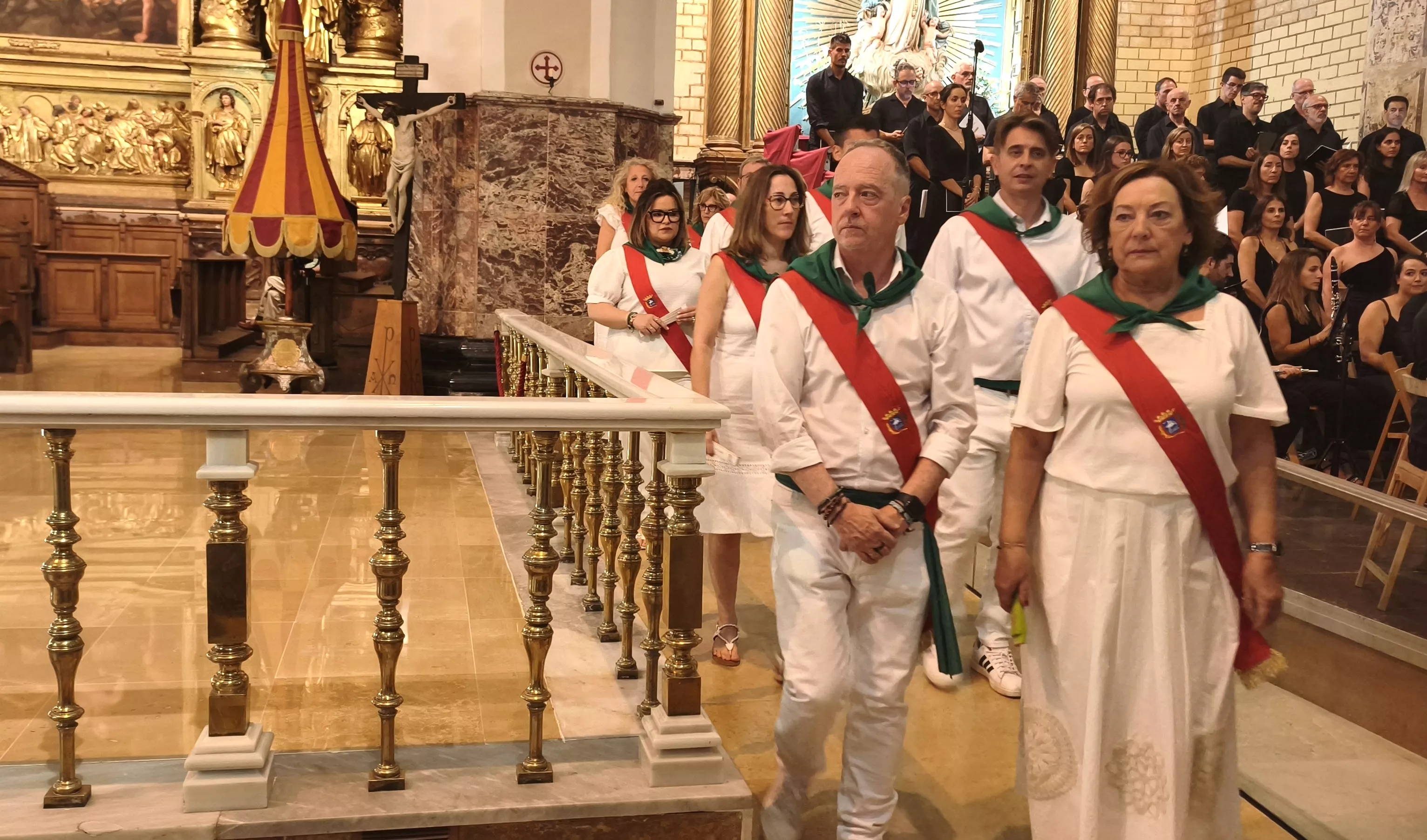 Solemnes Completas en la Real y Parroquial Basílica de San Lorenzo. Foto María José Sampietro 