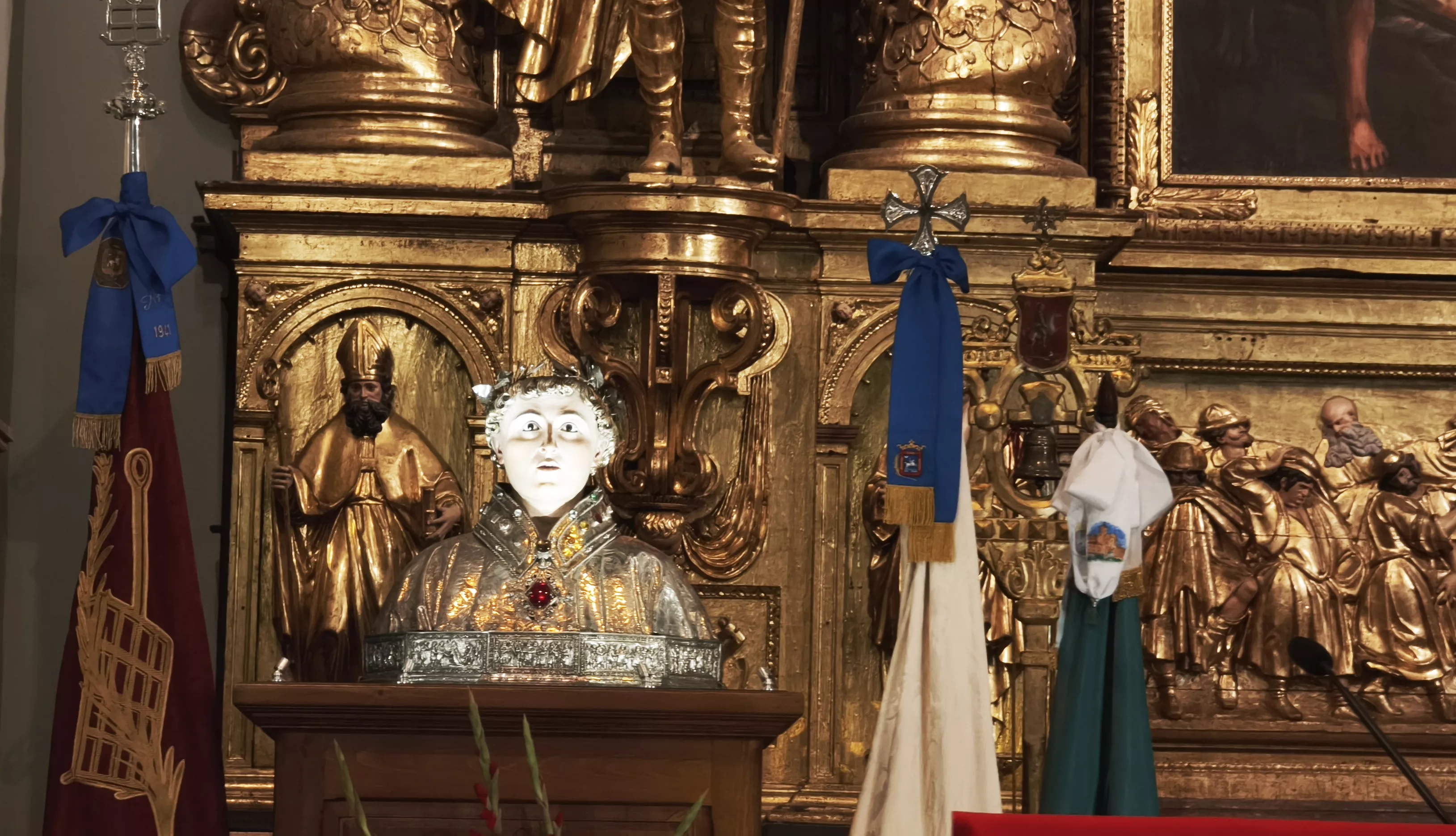Solemnes Completas en la Real y Parroquial Basílica de San Lorenzo. Foto María José Sampietro 
