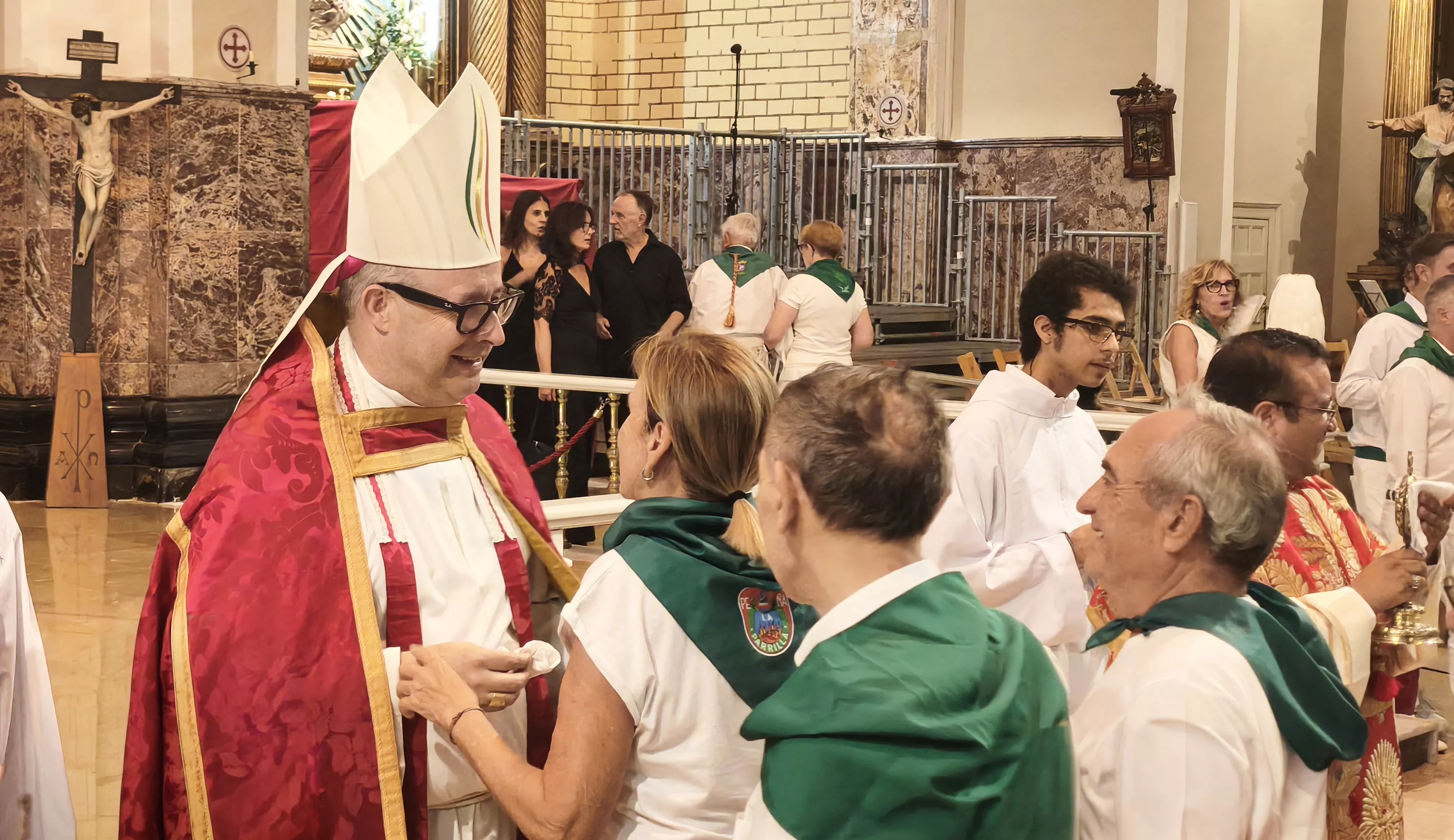 Solemnes Completas en la Real y Parroquial Basílica de San Lorenzo. Foto María José Sampietro 