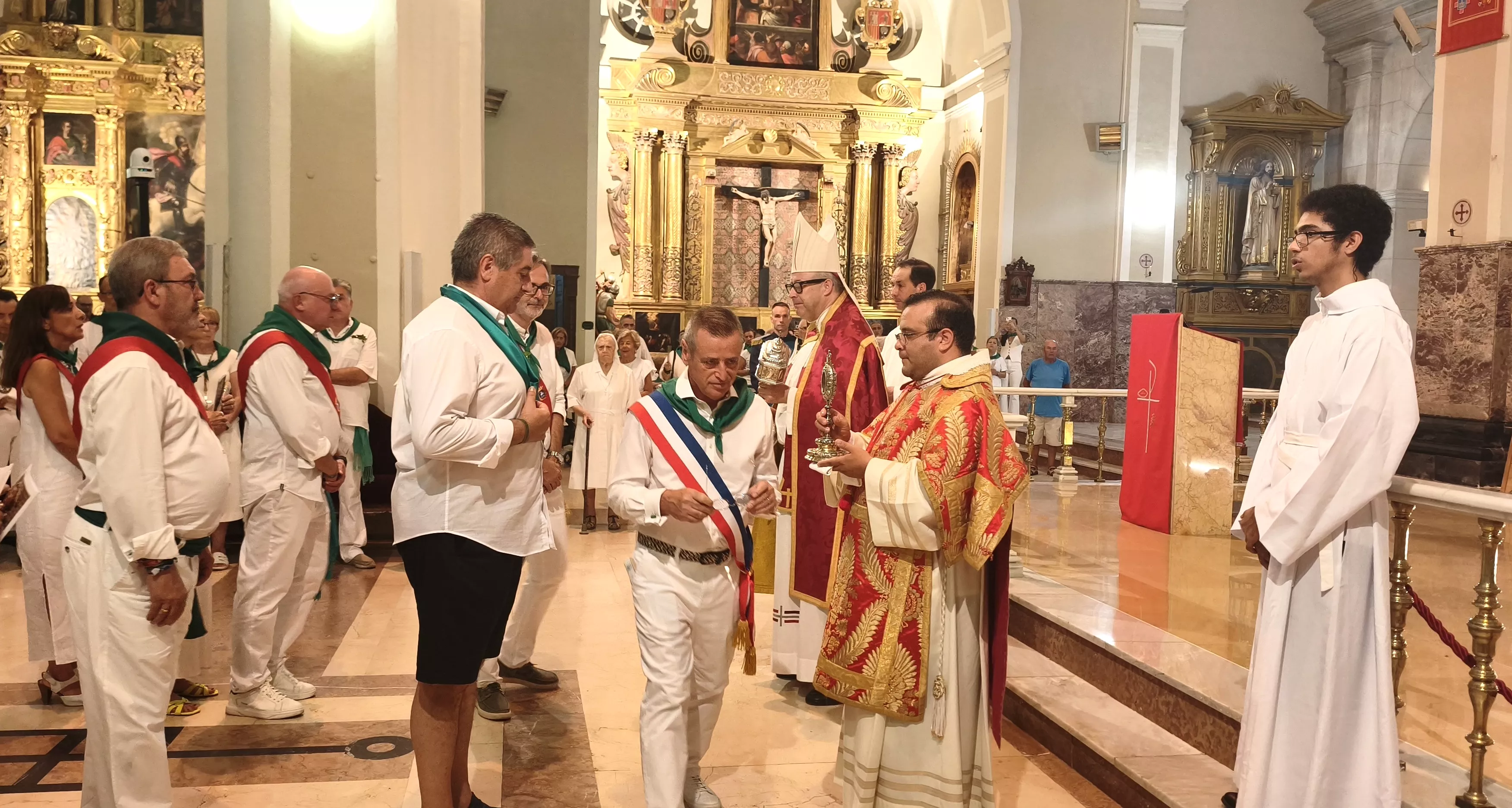 Solemnes Completas en la Real y Parroquial Basílica de San Lorenzo. Foto María José Sampietro 