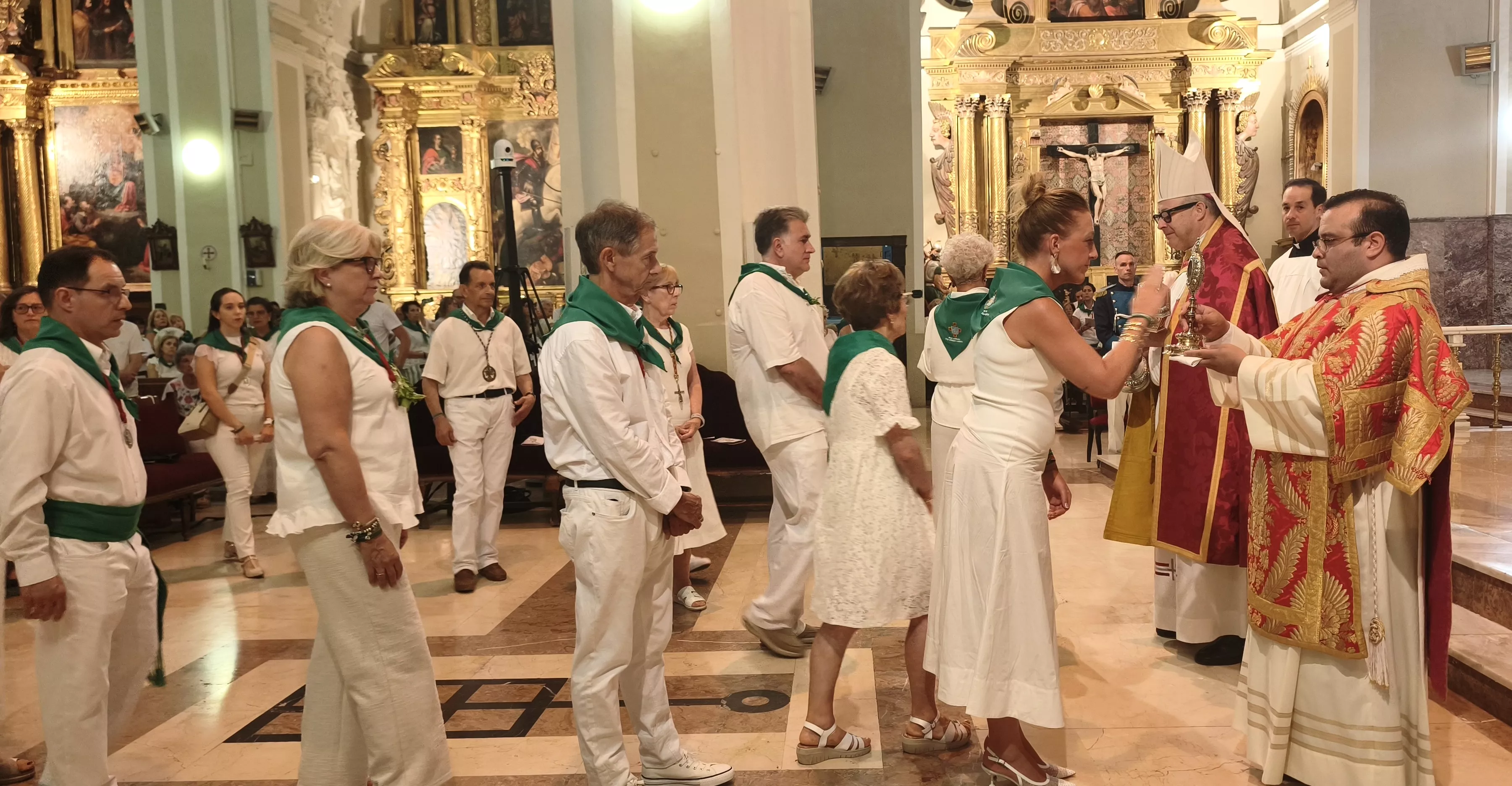 Solemnes Completas en la Real y Parroquial Basílica de San Lorenzo. Foto María José Sampietro 