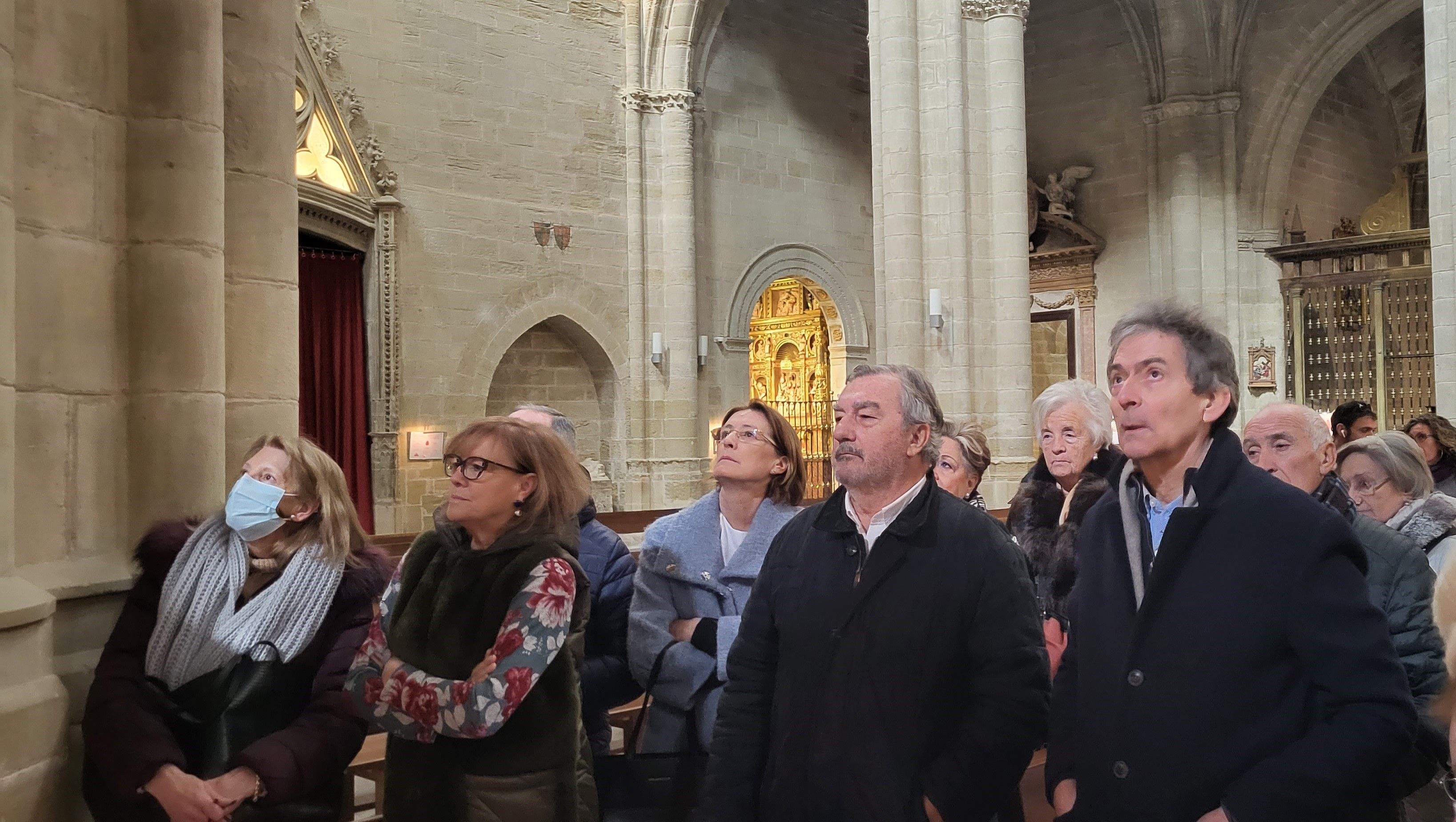 Asoleo en la capital de San Joaquín de la Catedral de Huesca. Foto: Mercedes Manterola