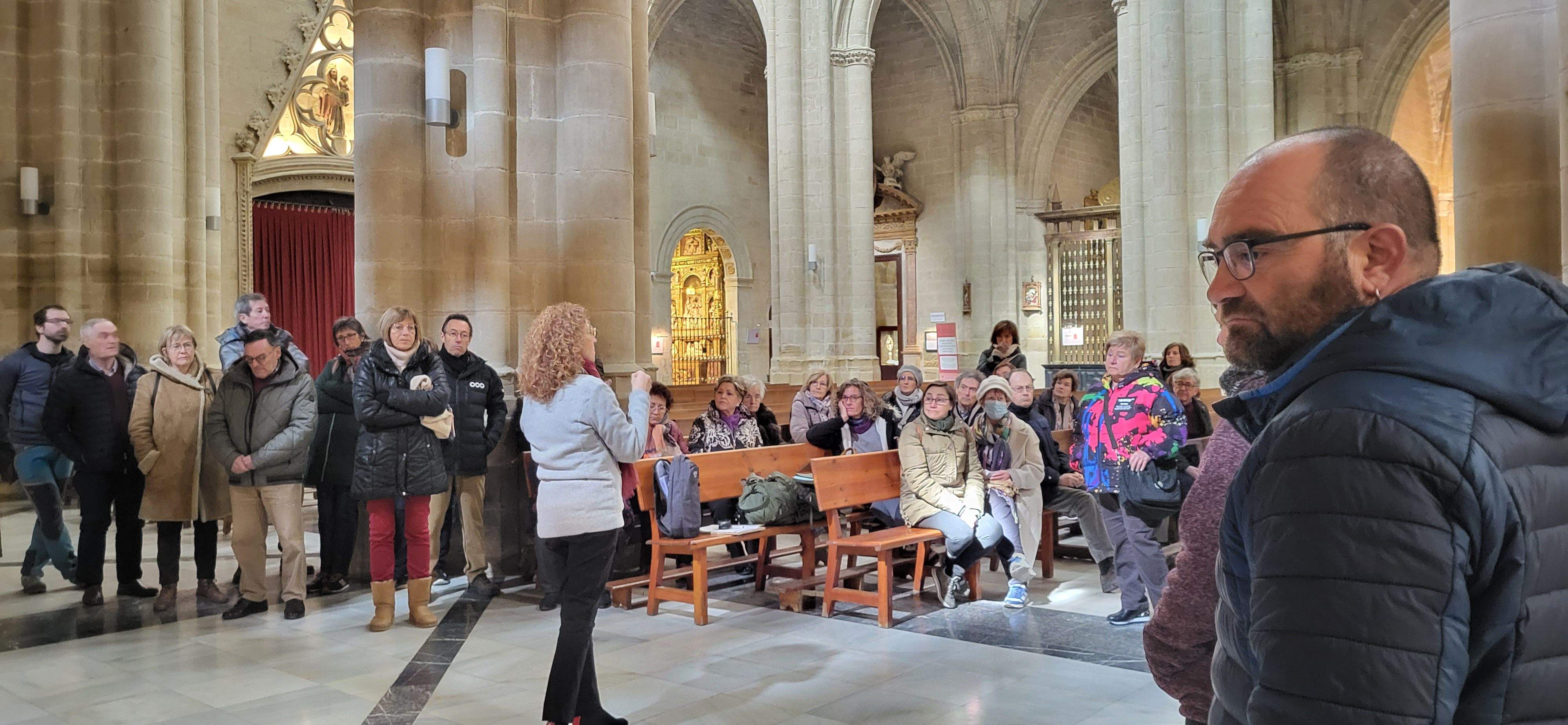 Asoleo en la capital de San Joaquín de la Catedral de Huesca. Foto: Mercedes Manterola