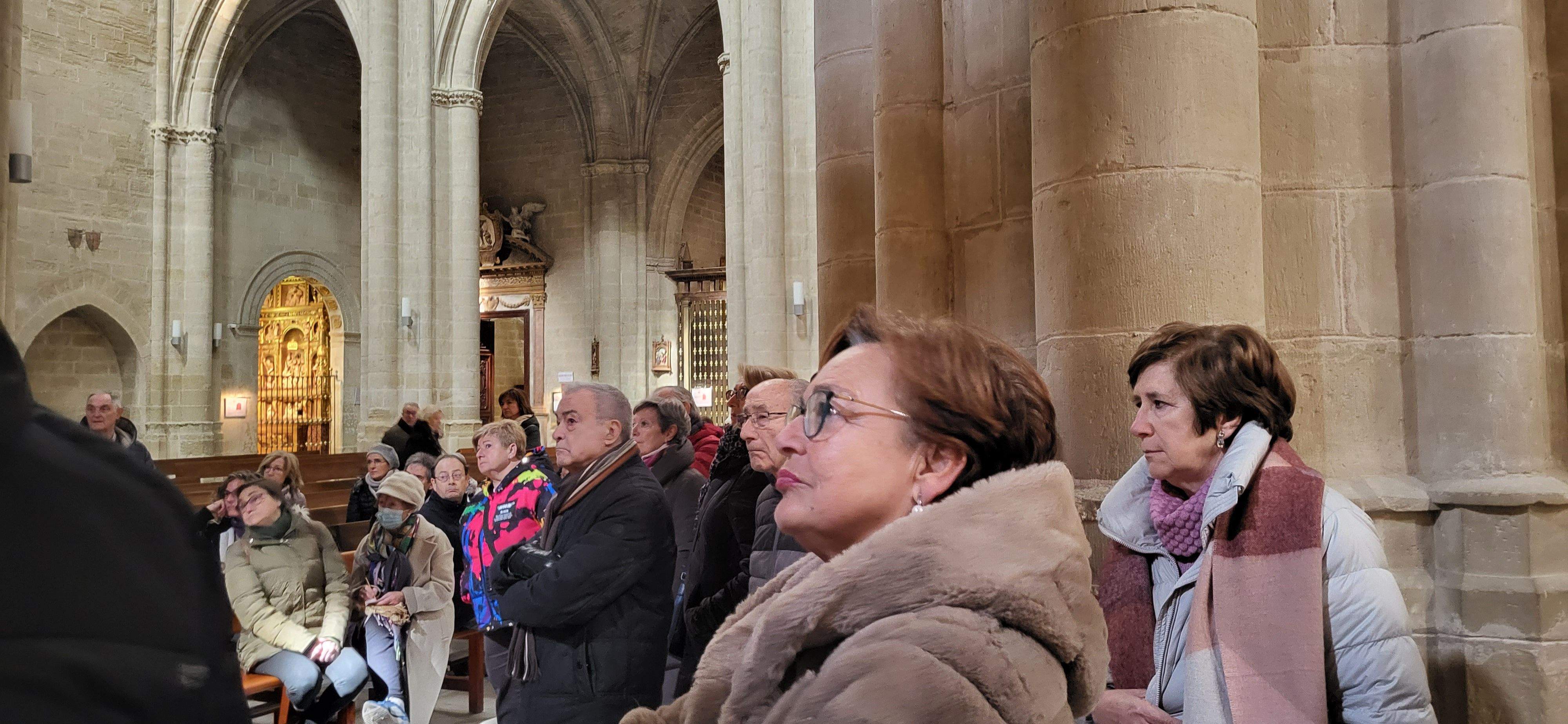 Asoleo en la capital de San Joaquín de la Catedral de Huesca. Foto: Mercedes Manterola