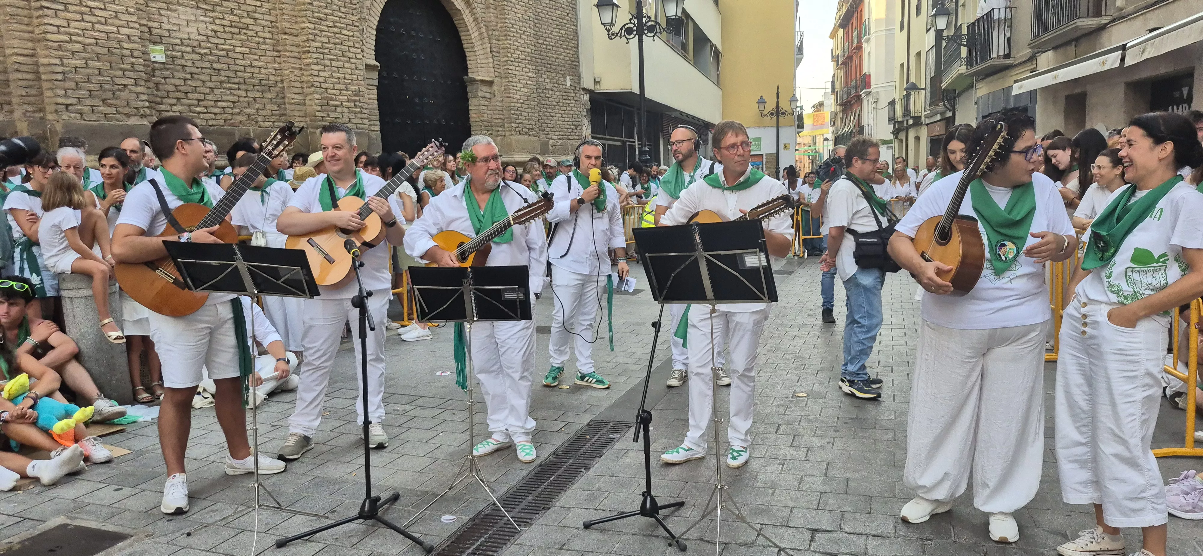 La Rondalla que ha acompañado a Roberto Ciria. Foto Myriam Martínez