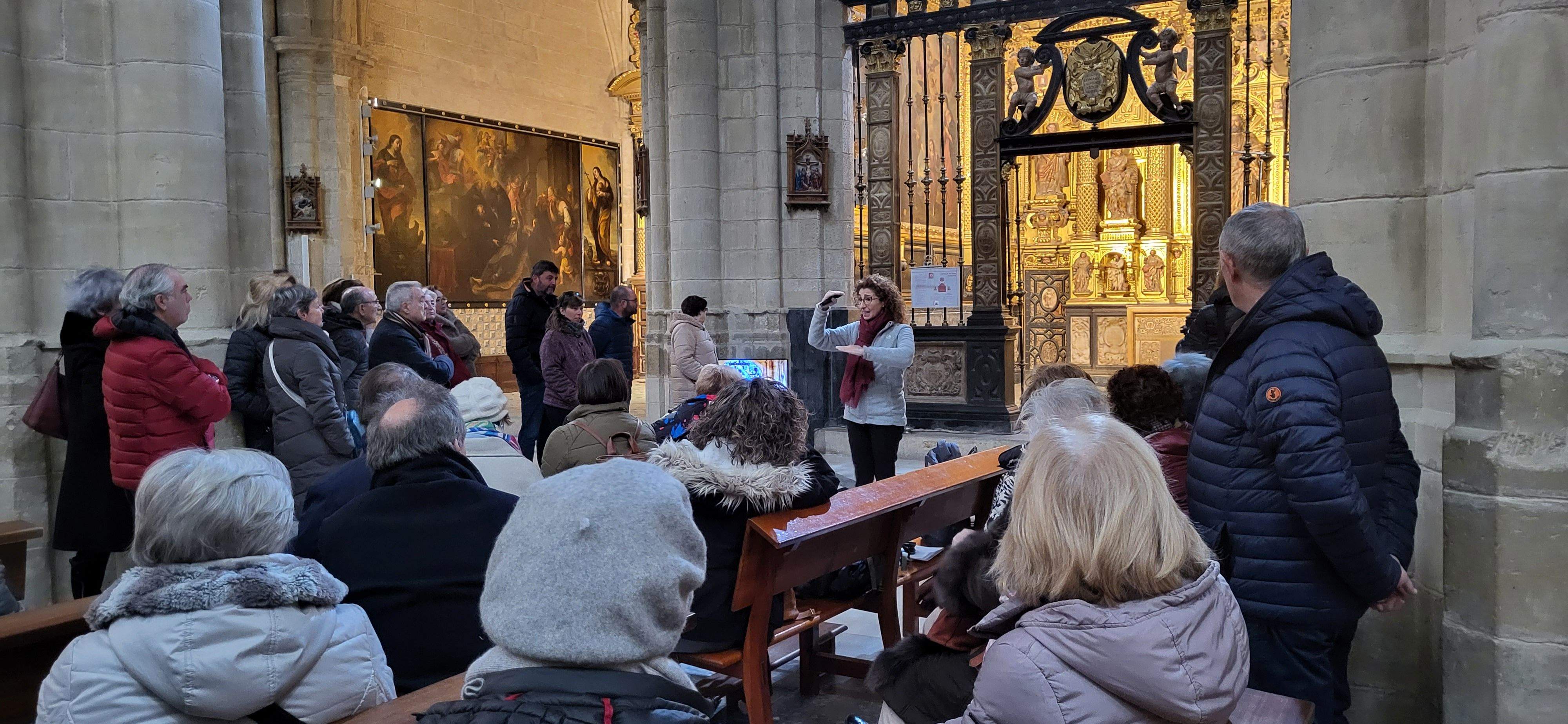 Asoleo en la capital de San Joaquín de la Catedral de Huesca. Foto: Mercedes Manterola