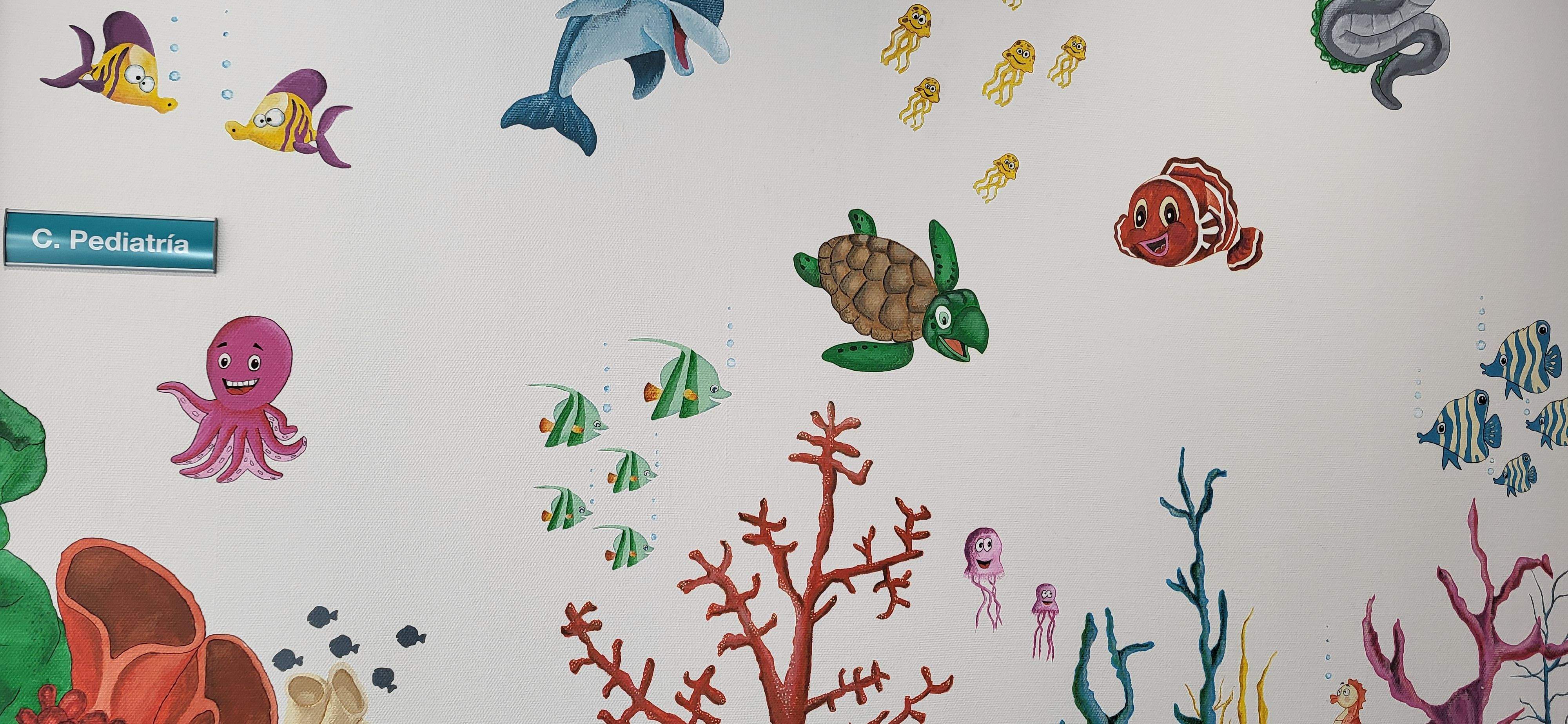 Sala de espera de las urgencias pediátricas del Hospital Universitario San Jorge de Huesca. Foto Myriam Martínez