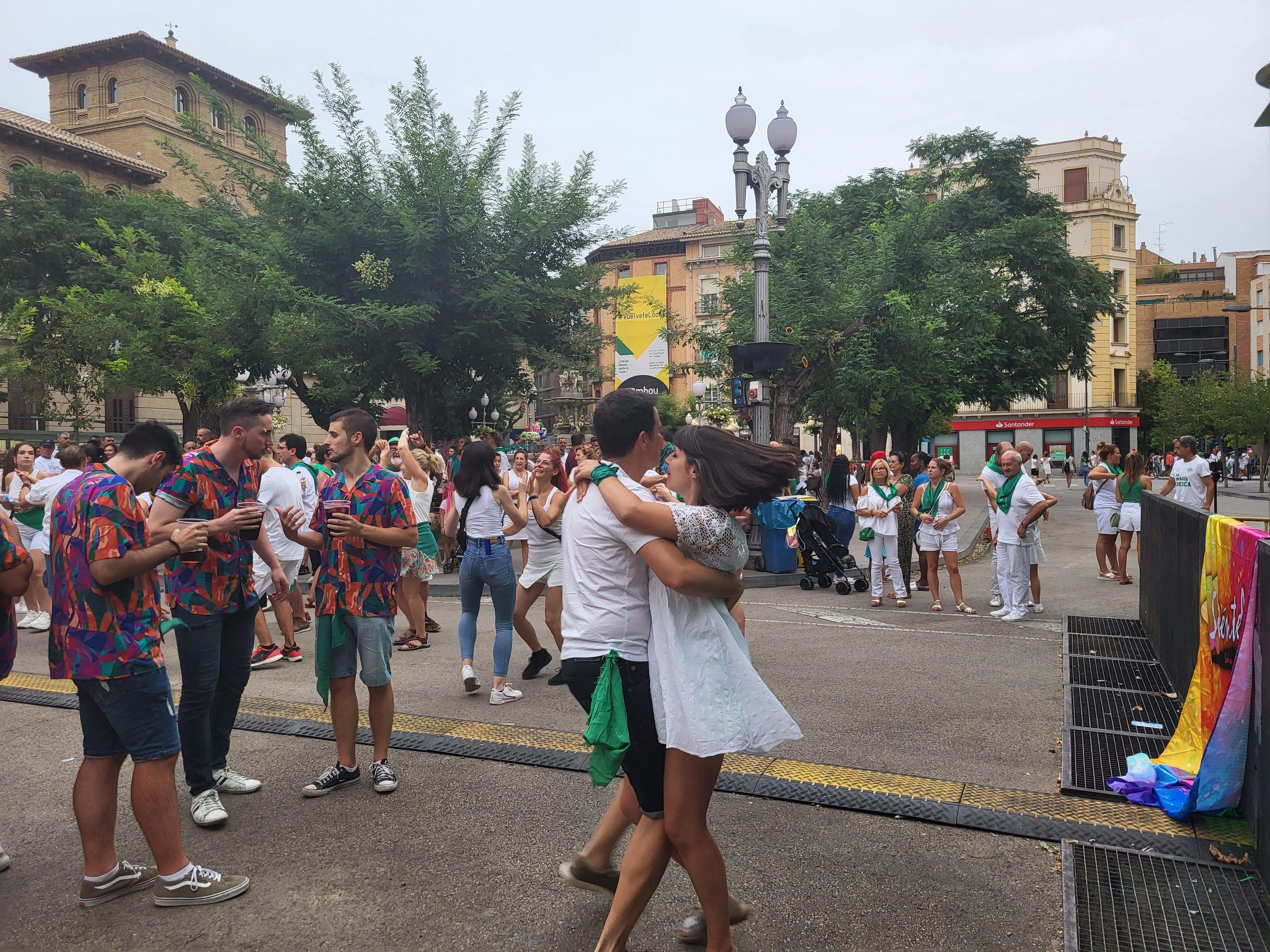 SalSanlorenzo en la plaza de Navarra. Foto Myriam Martínez 